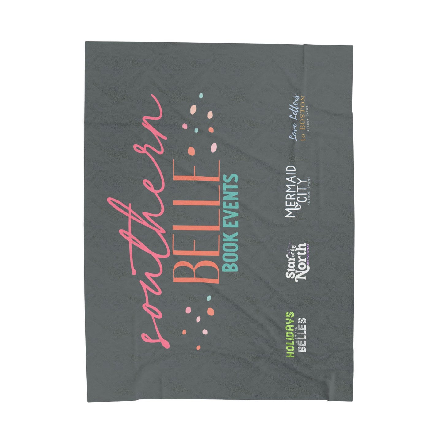 2026 Southern Belle Book Events Cozy Velveteen Plush Blanket Version 3