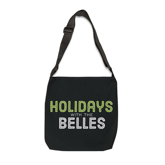 Black Holidays with the Belles Adjustable Tote Bag