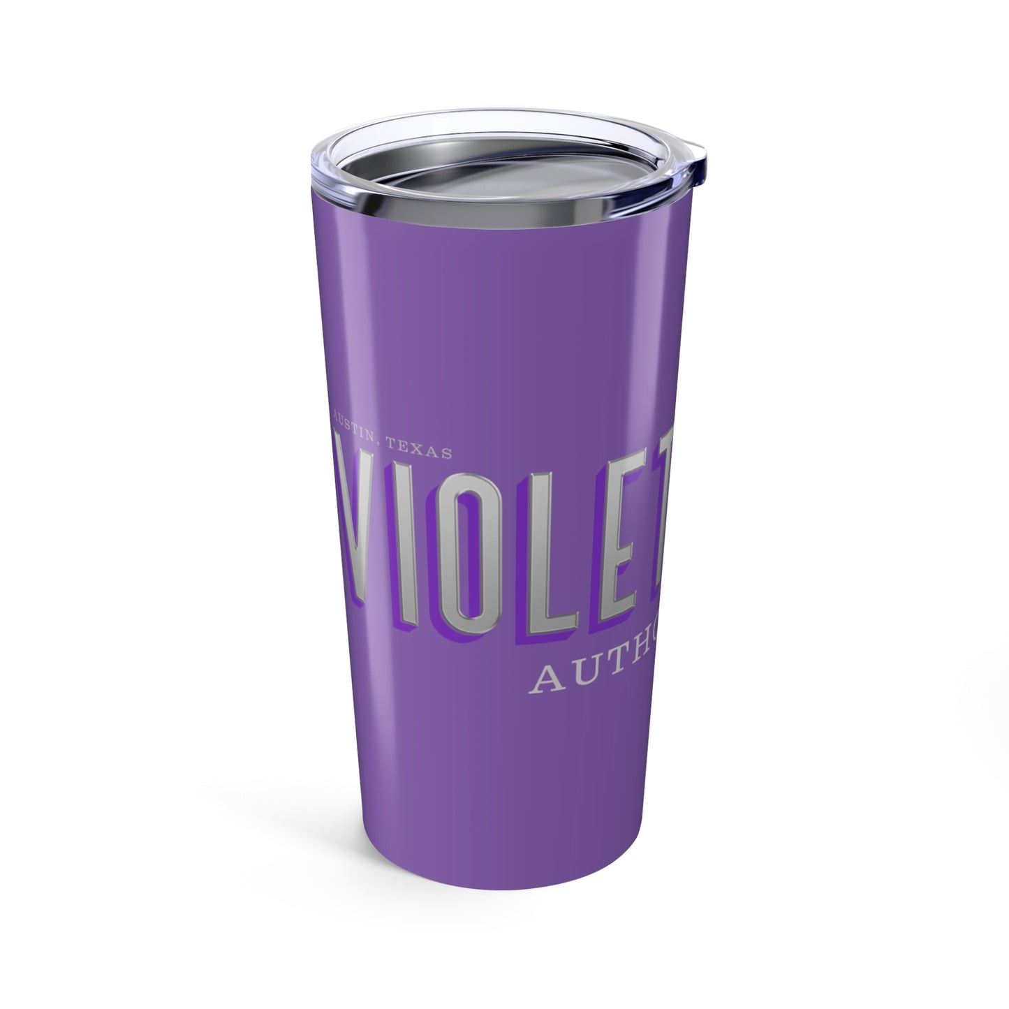 Violet Crown Author Event Tumbler 20oz