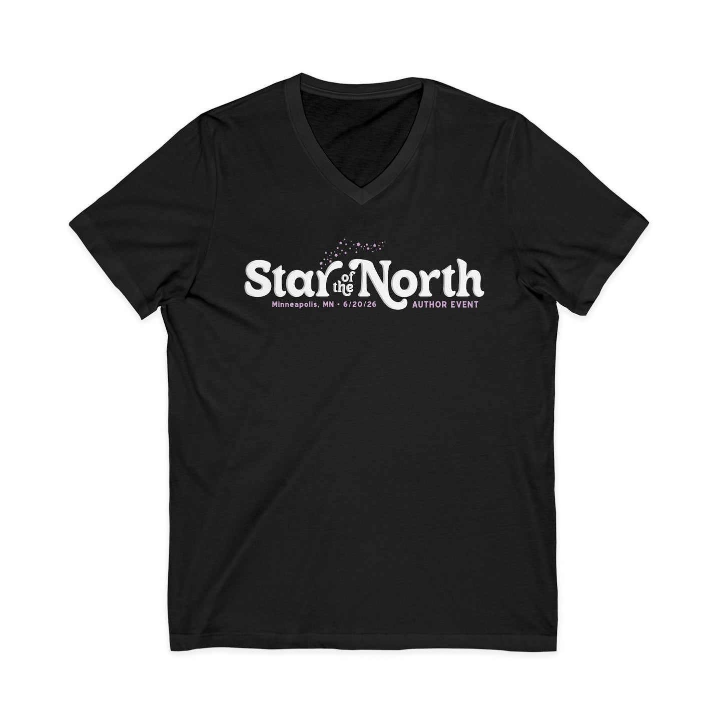 Star of the North Unisex Jersey Short Sleeve V-Neck Tee Version 2