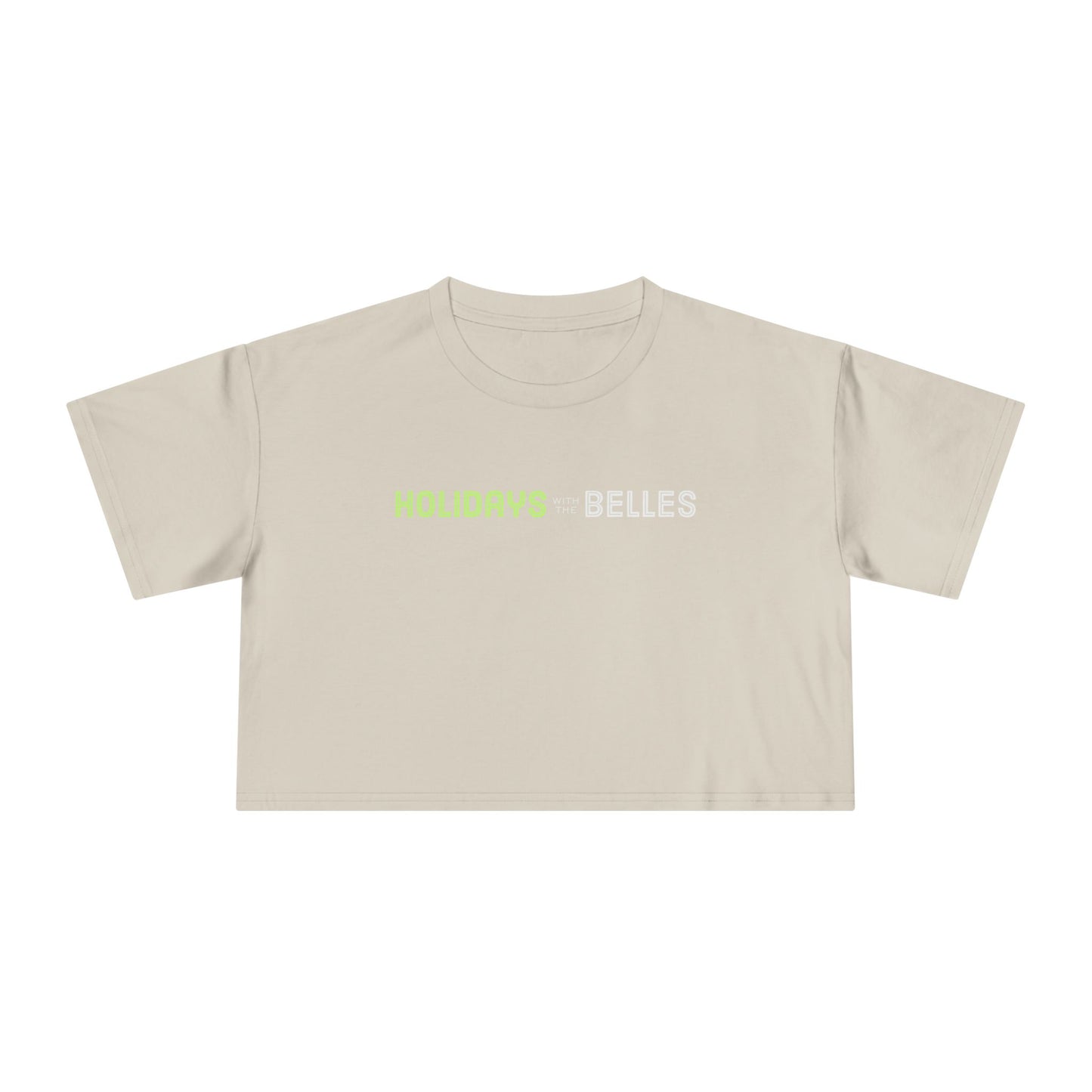 Holidays with the Belles Women's Crop Tee