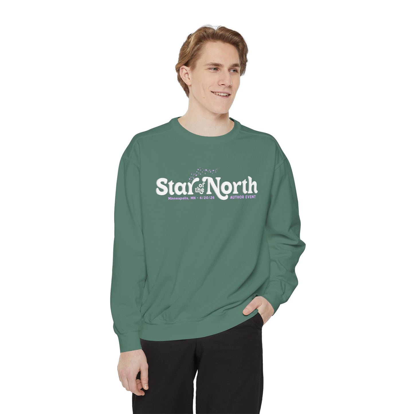Star of the North Unisex Garment-Dyed Sweatshirt