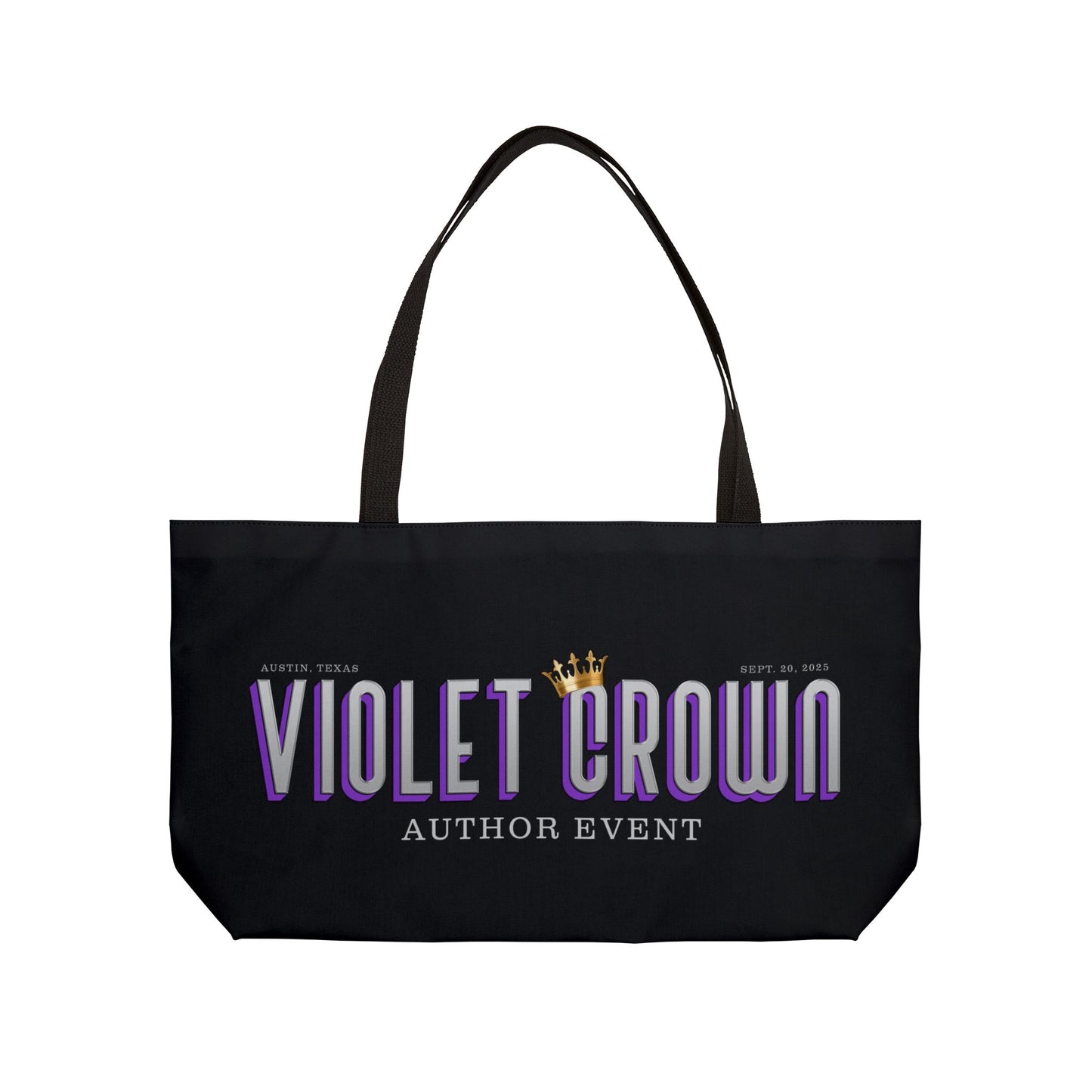 Violet Crown Author Event Weekender Tote Bag