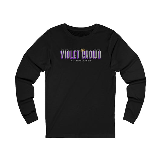 Violet Crown Author Event Unisex Jersey Long Sleeve Tee