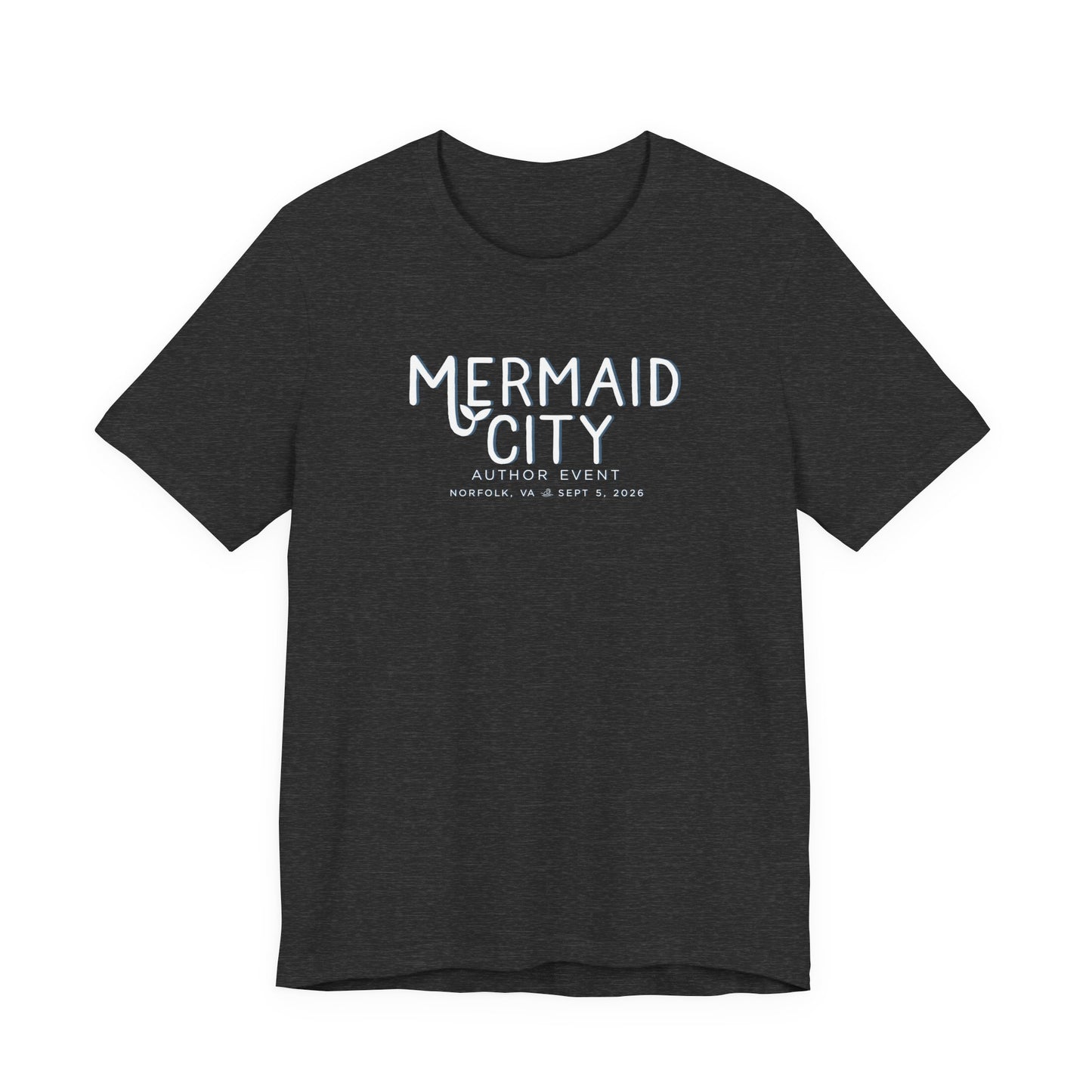 Mermaid City Author Event Unisex Short Sleeve Tee