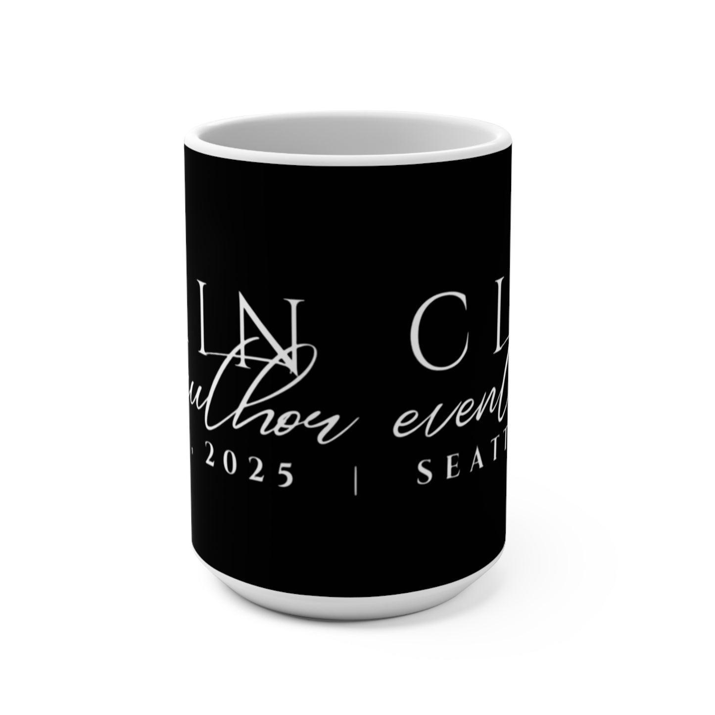 Rain City Author Event 15 oz Mug Version 1