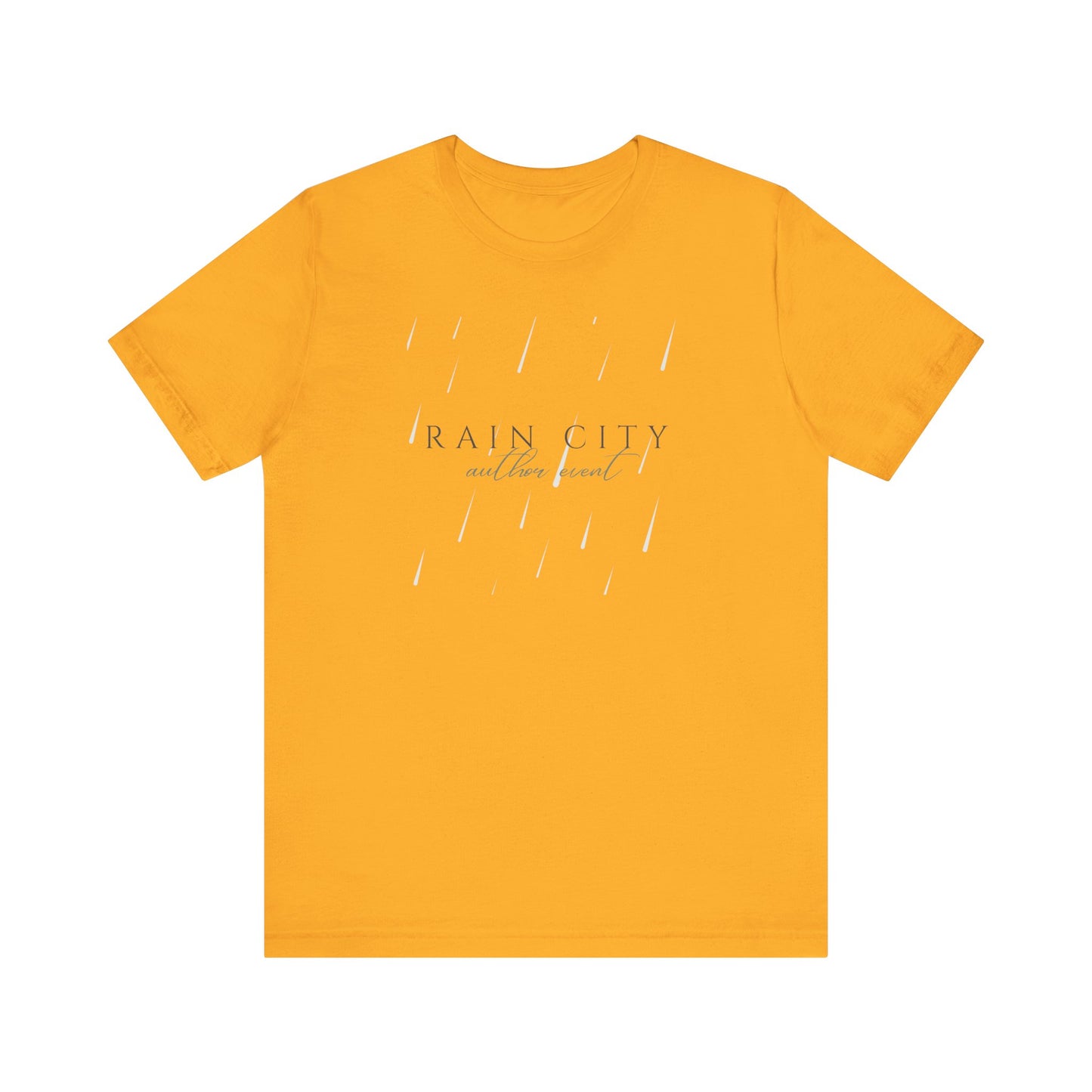 Rain City Author Event Unisex Short Sleeve Tee