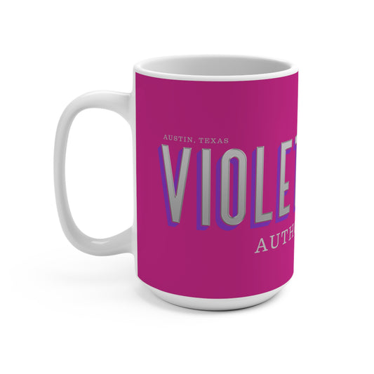 Violet Crown Author Event 15 oz Mug