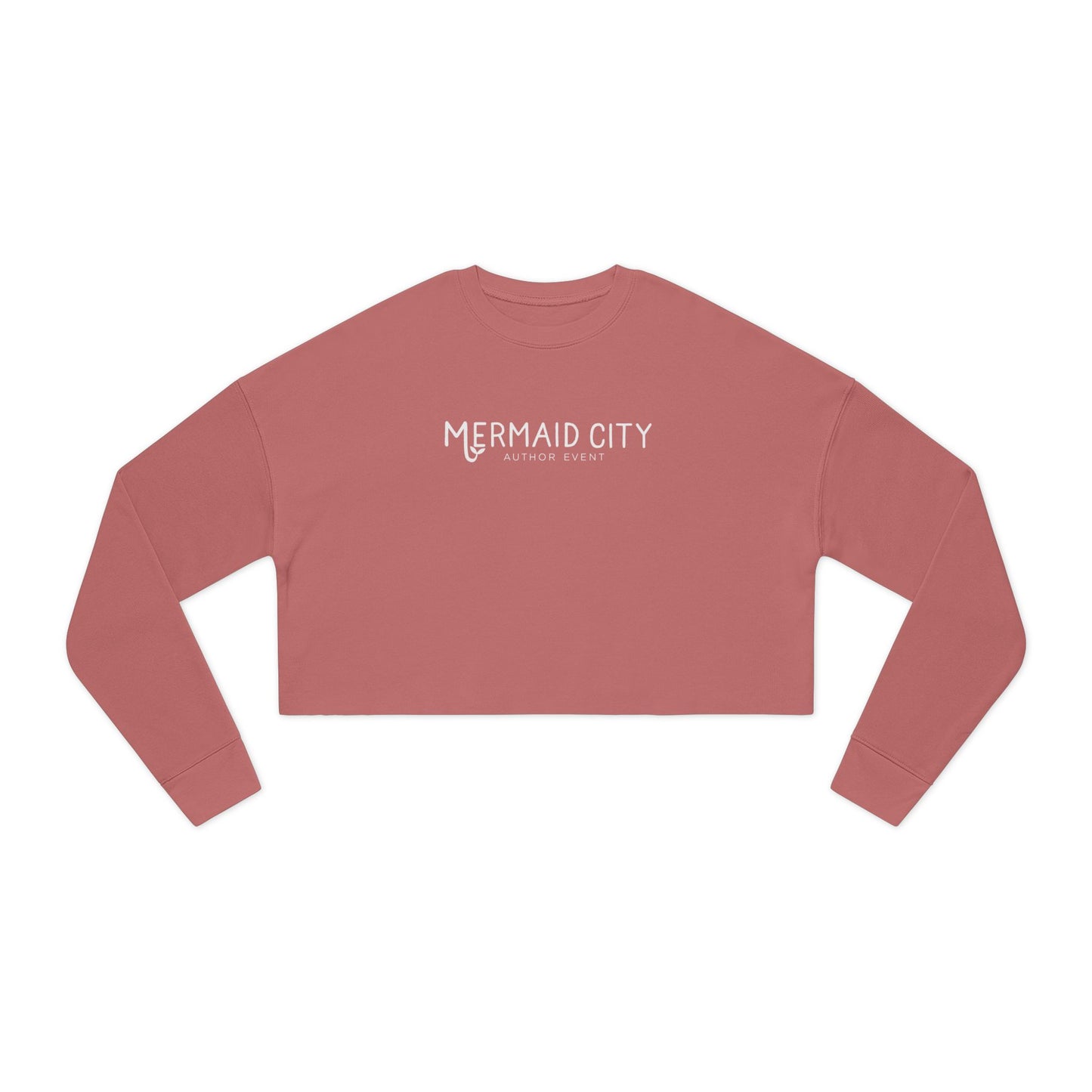 Mermaid City Author Event Cropped Sweatshirt