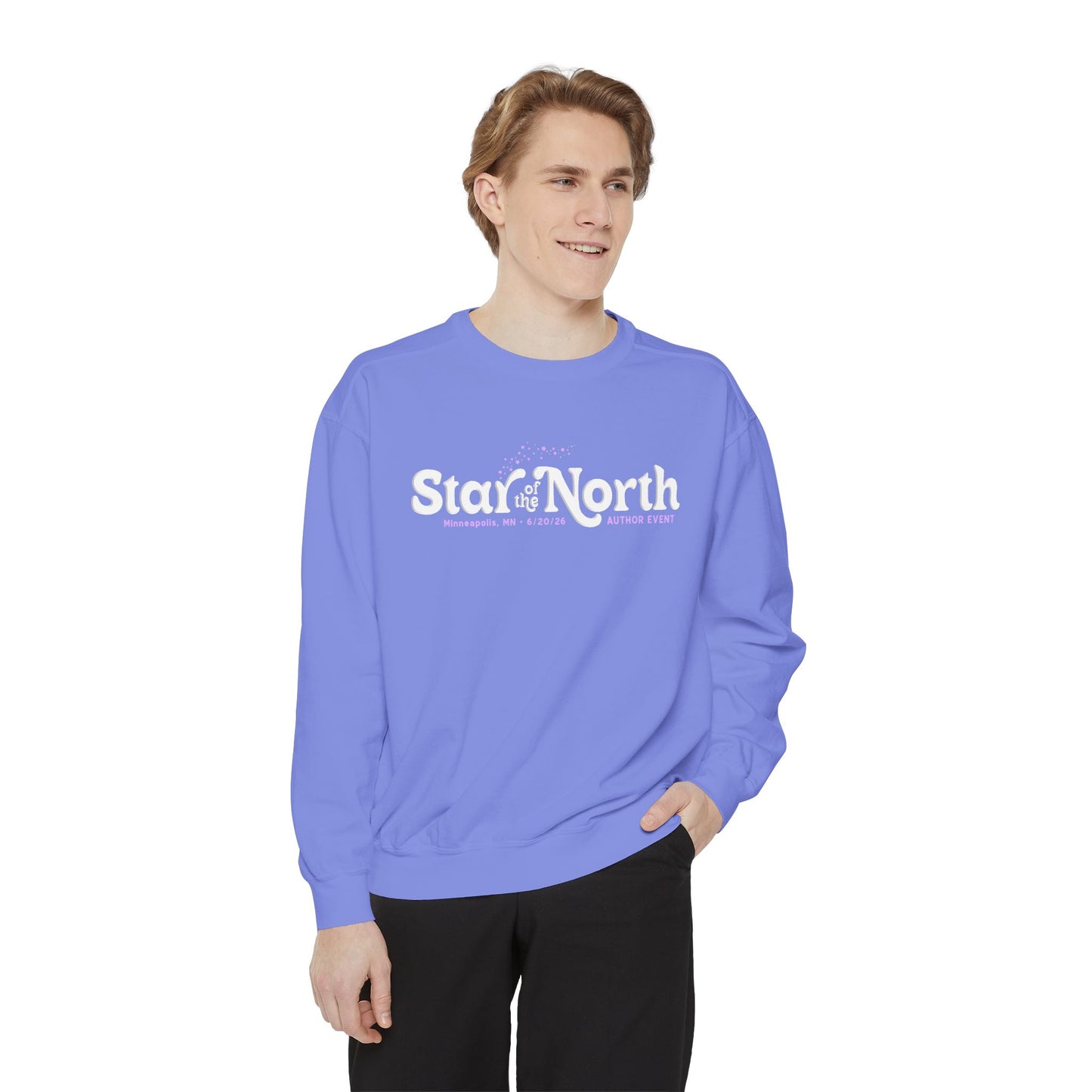 Star of the North Unisex Garment-Dyed Sweatshirt