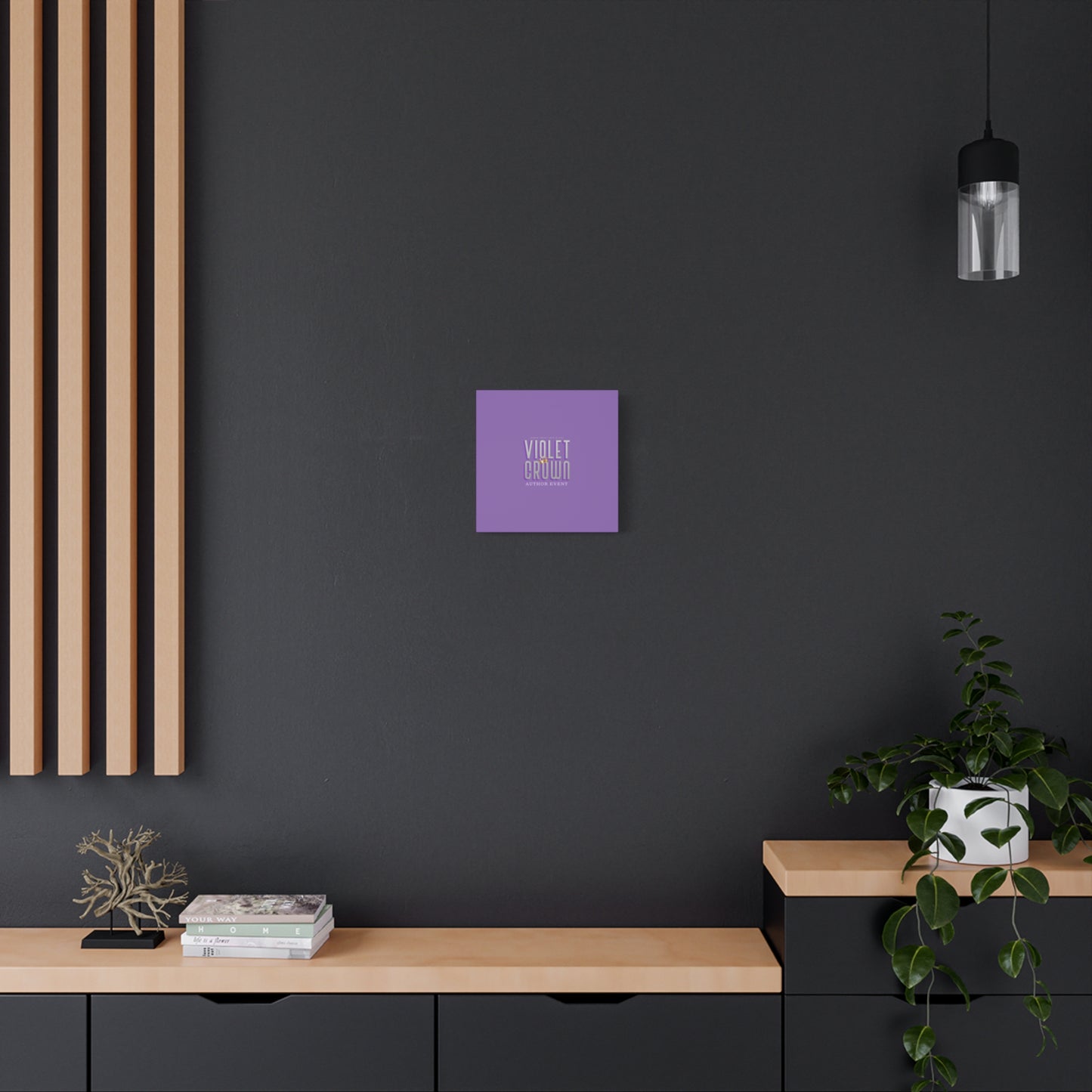 Violet Crown Author Event Canvas