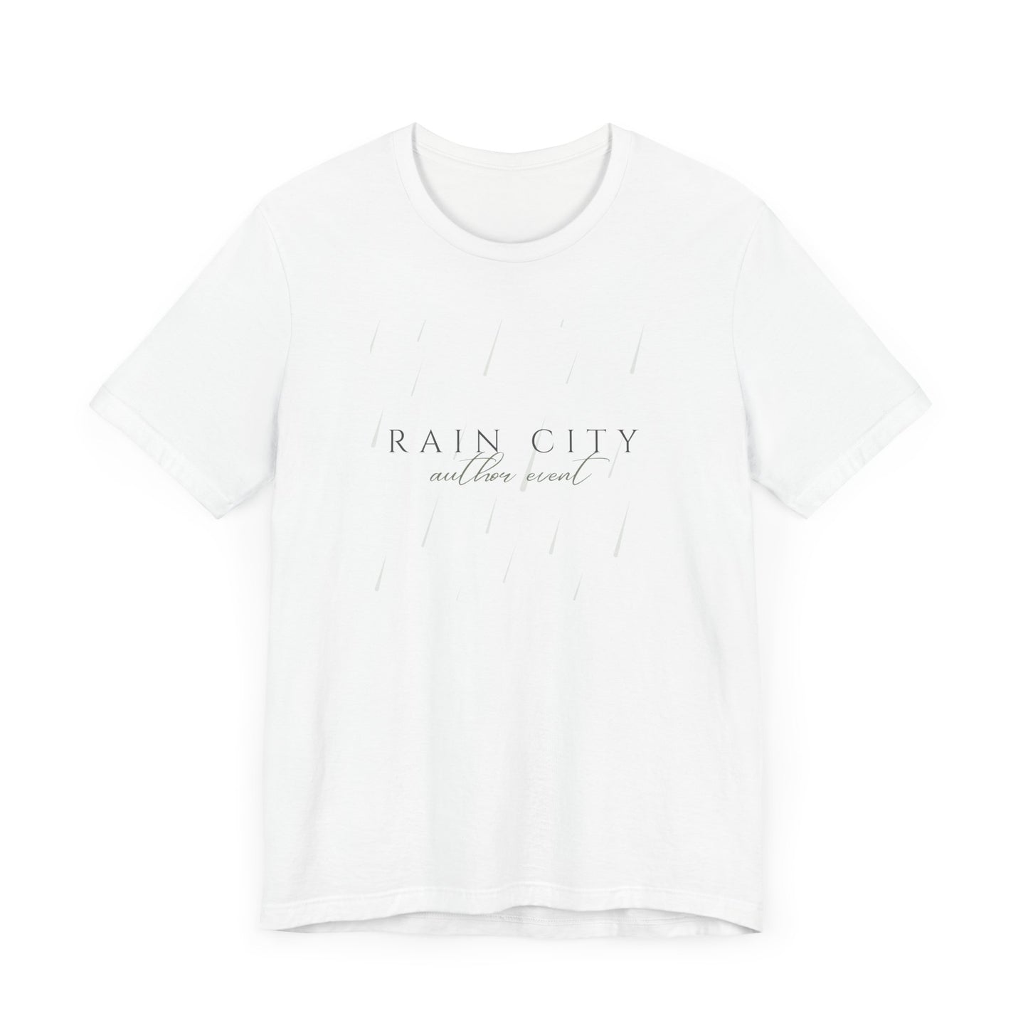 Rain City Author Event Unisex Short Sleeve Tee