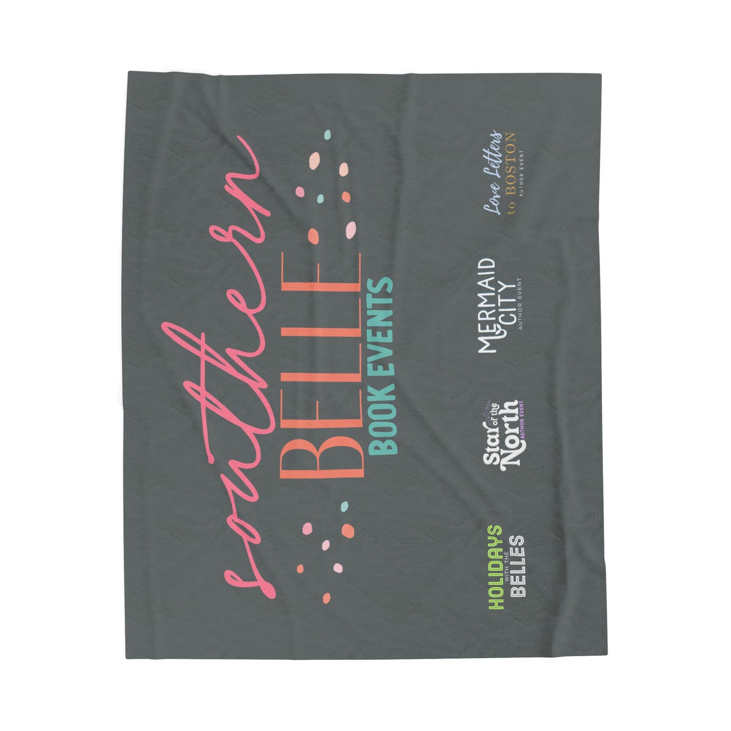 2026 Southern Belle Book Events Cozy Velveteen Plush Blanket Version 3