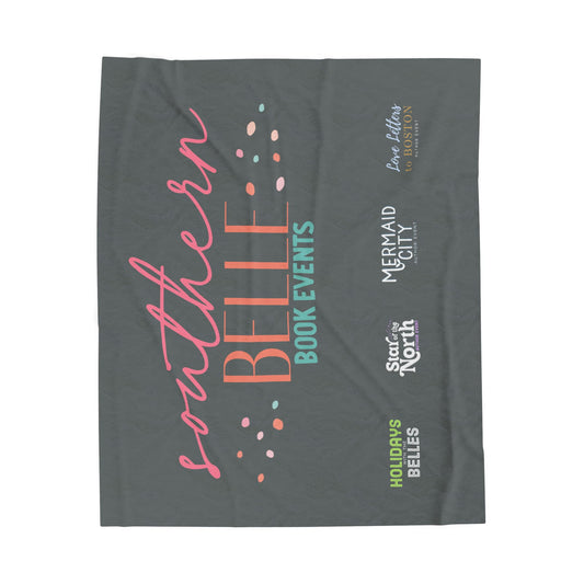 2026 Southern Belle Book Events Cozy Velveteen Plush Blanket Version 3
