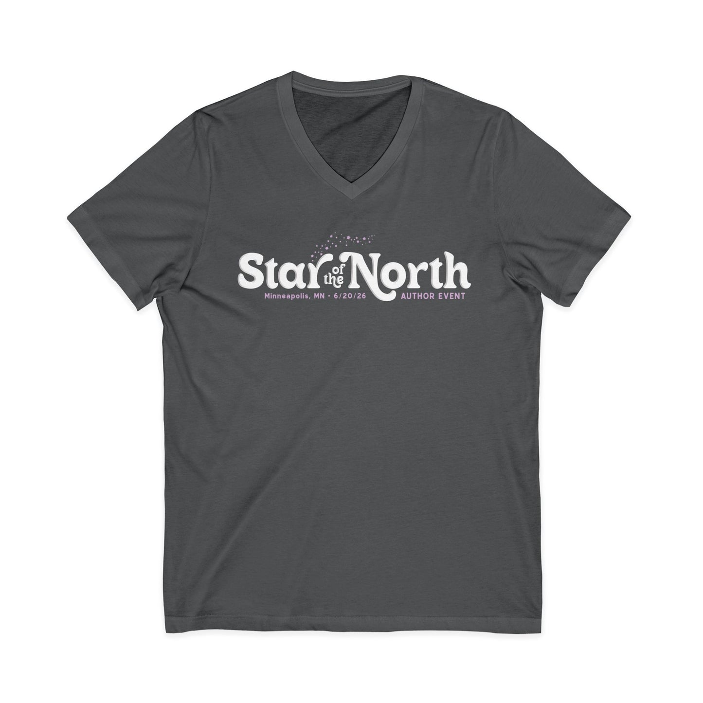 Star of the North Unisex Jersey Short Sleeve V-Neck Tee Version 2