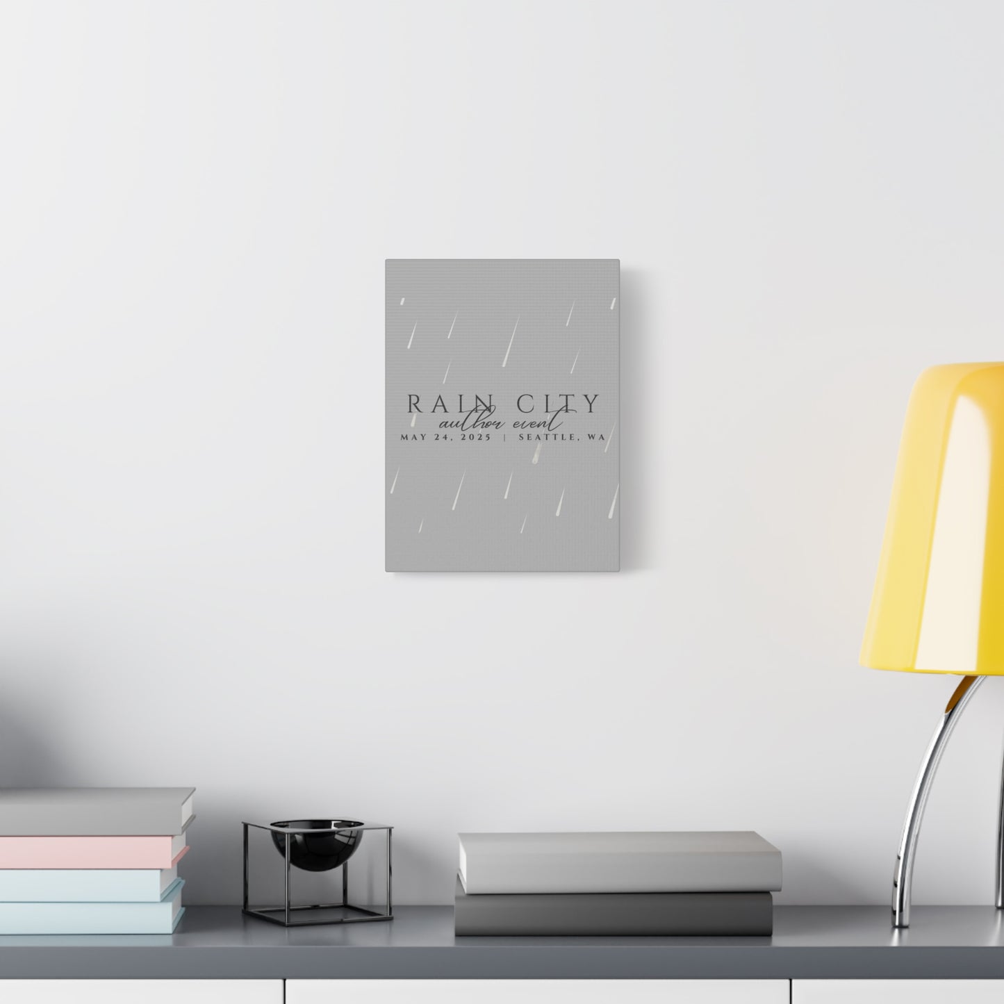 Rain City Author Event Canvas