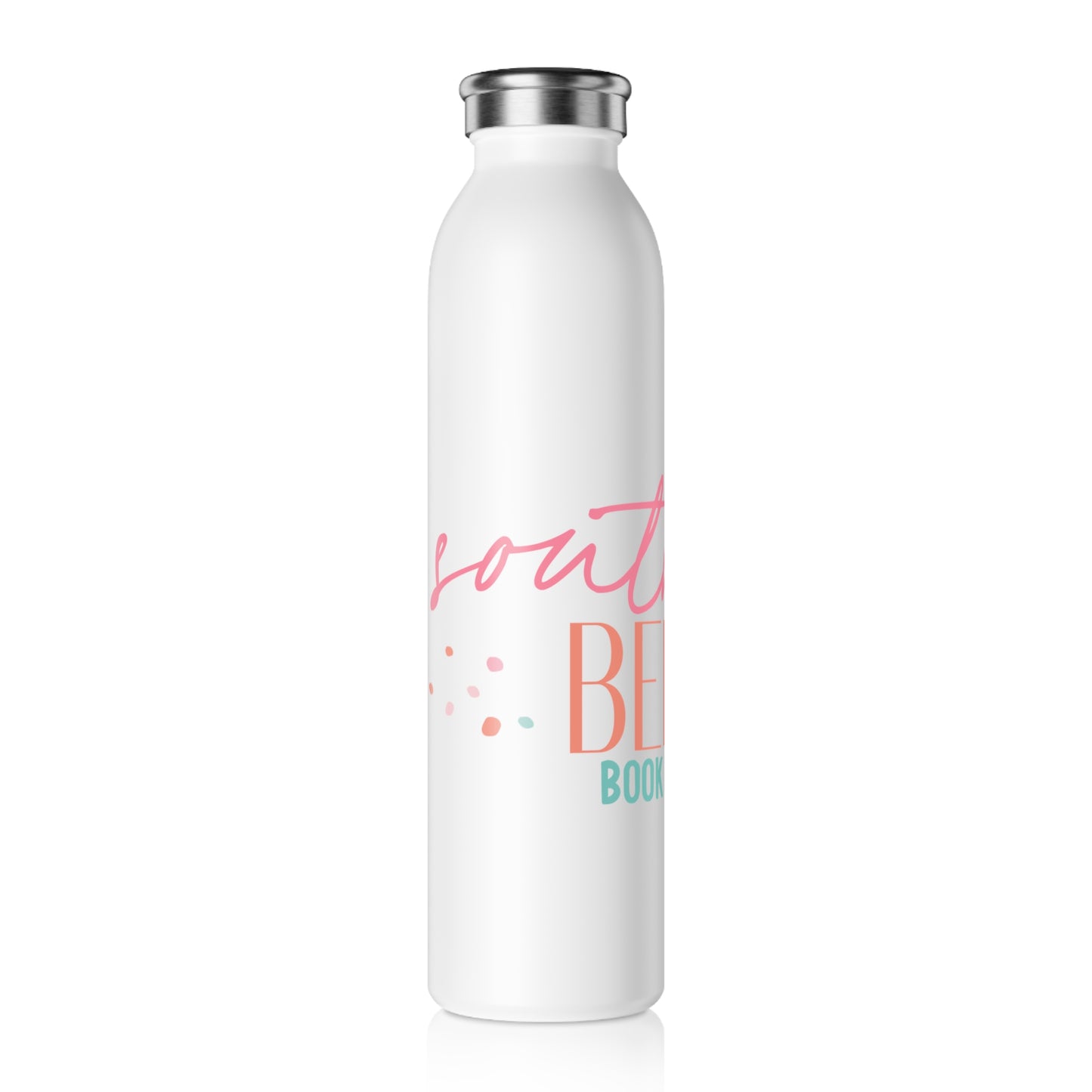 Southern Belle Book Events Slim Water Bottle