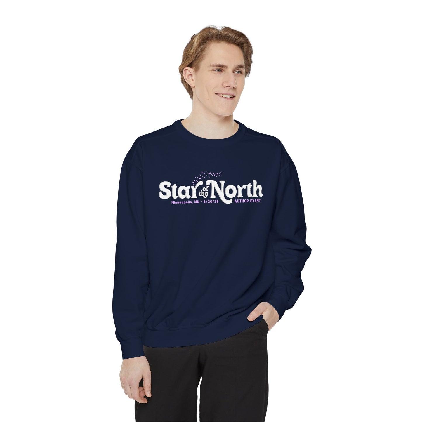 Star of the North Unisex Garment-Dyed Sweatshirt