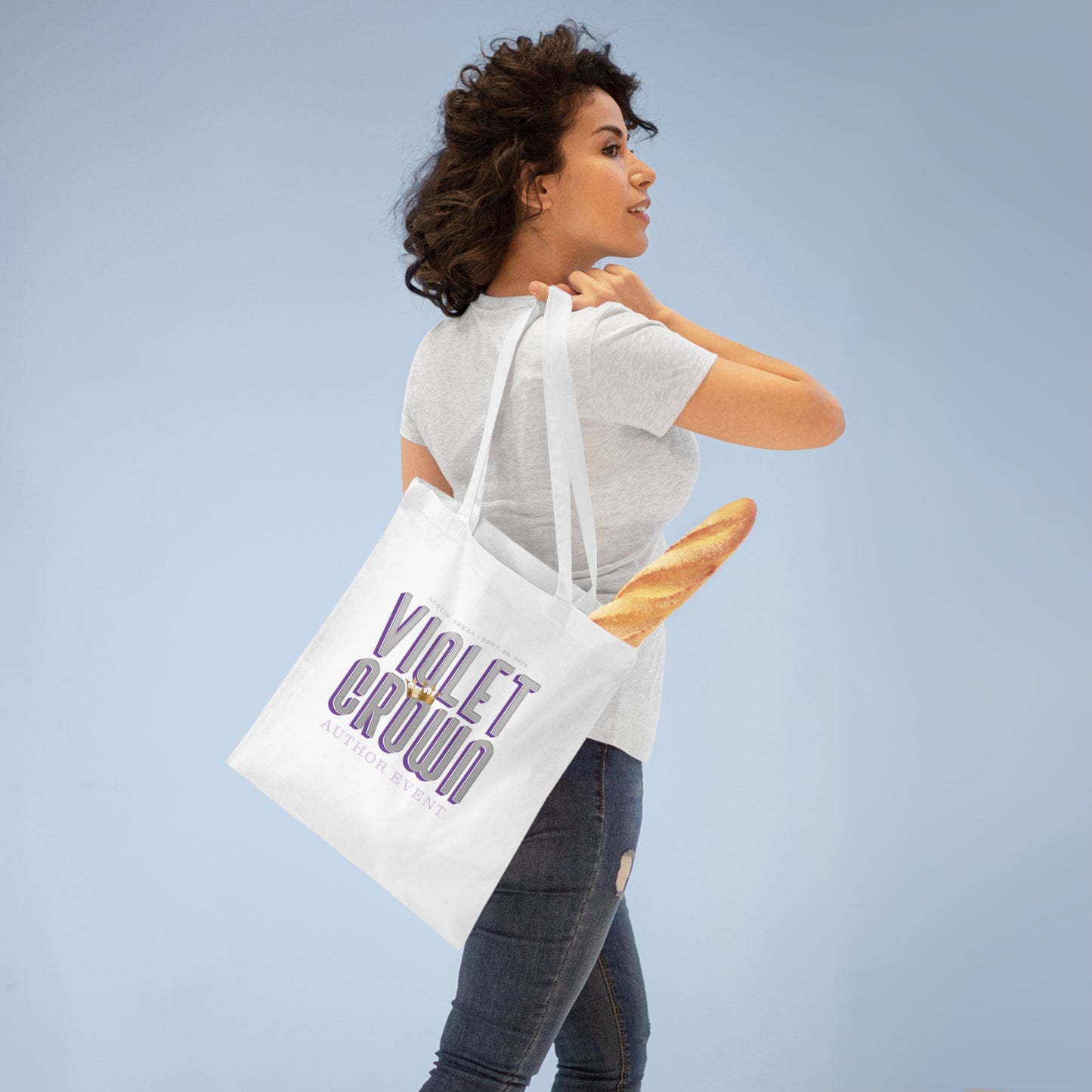 Violet Crown Author Event Tote Bag