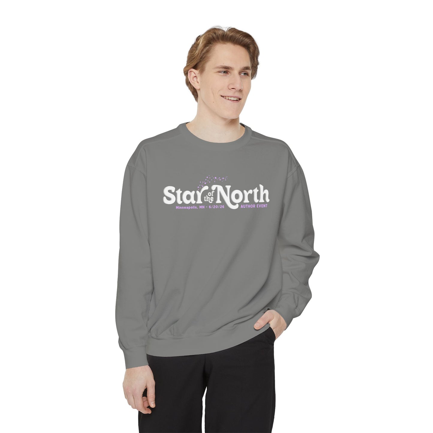 Star of the North Unisex Garment-Dyed Sweatshirt