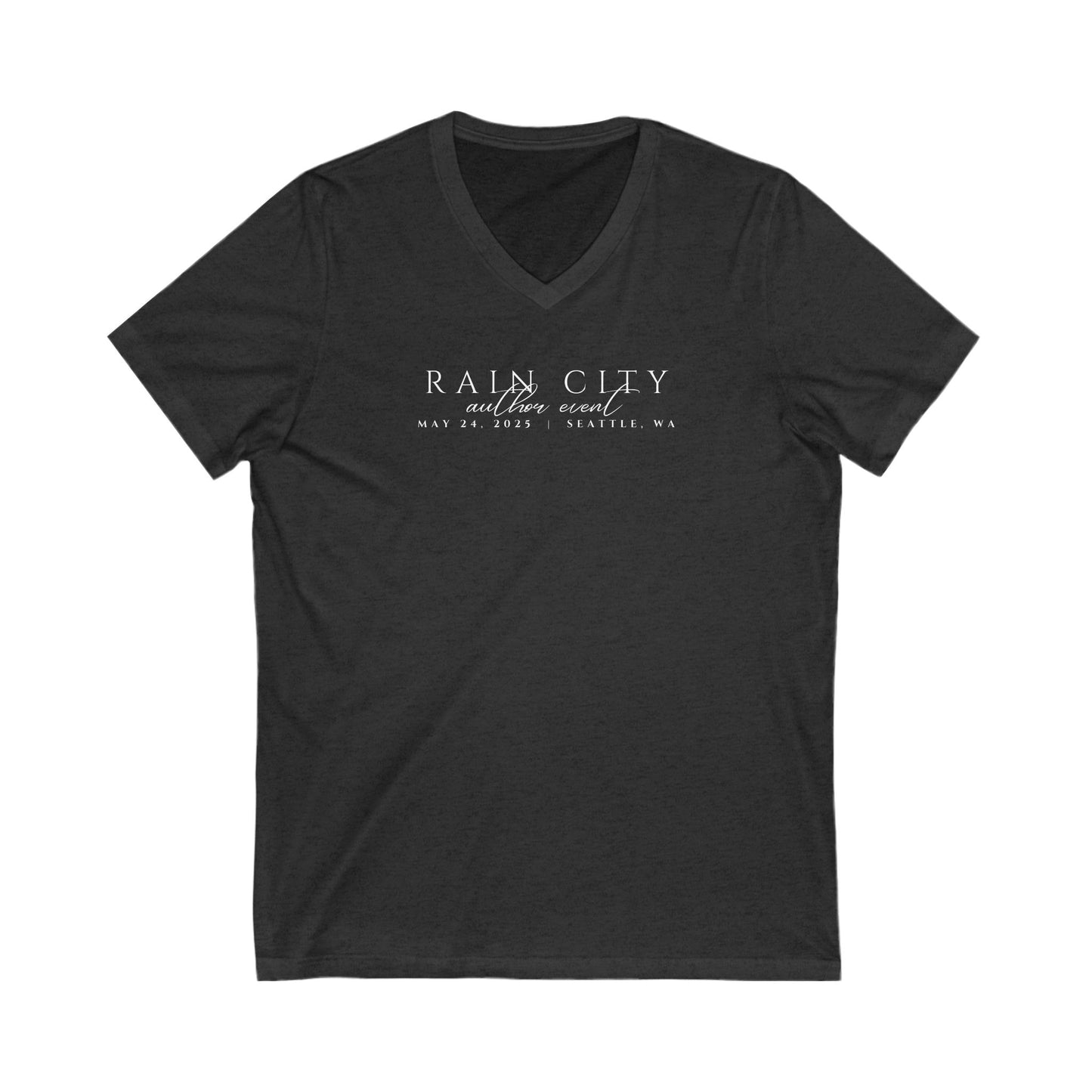 Rain City Author Event Unisex V-Neck Tee