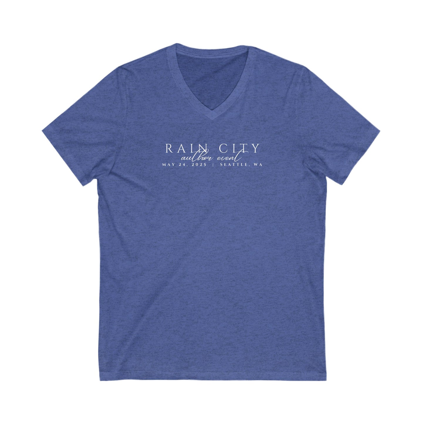 Rain City Author Event Unisex V-Neck Tee