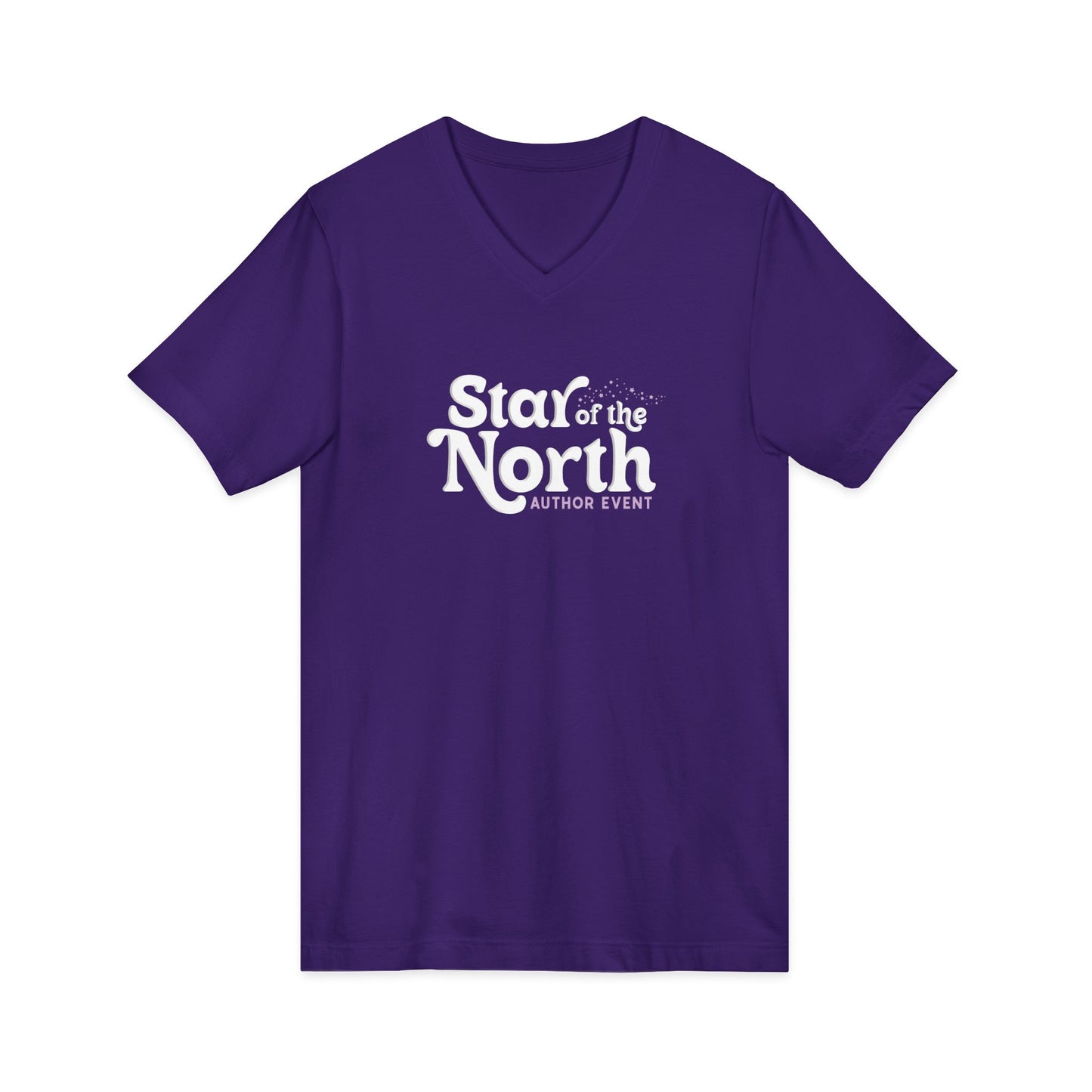 Star of the North Unisex Jersey Short Sleeve V-Neck Tee Version 1