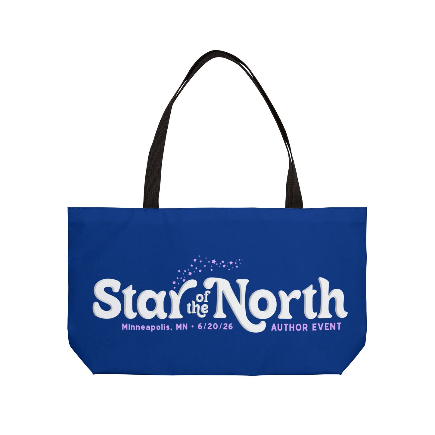 Star of the North Weekender Tote Bag - Blue