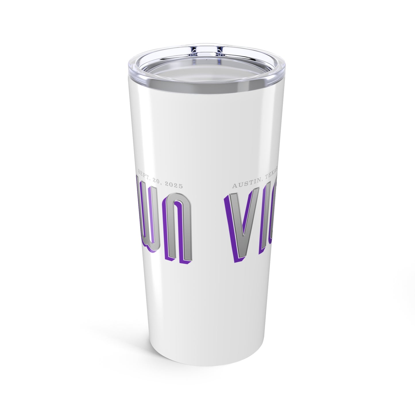 Violet Crown Author Event Tumbler 20oz