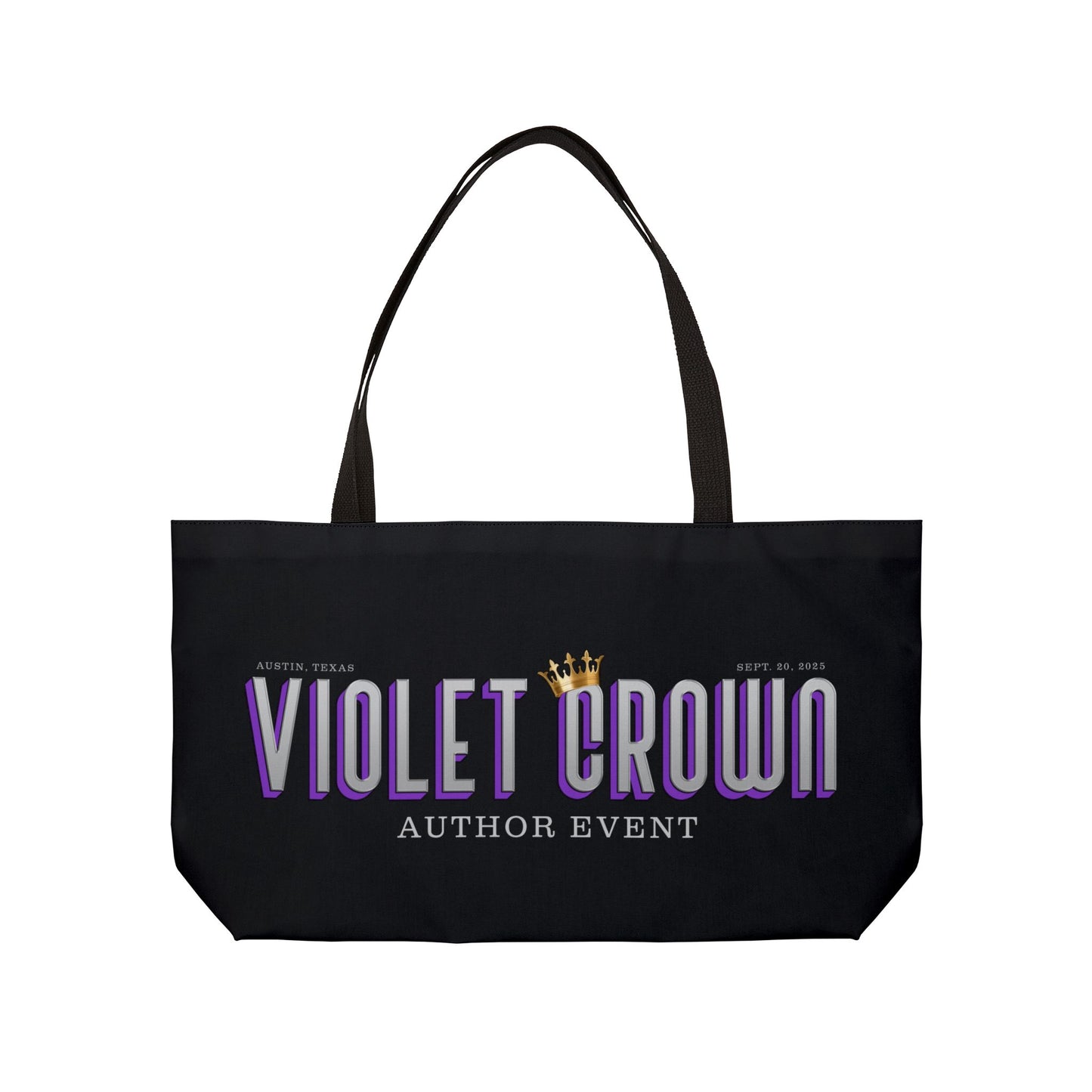 Violet Crown Author Event Weekender Tote Bag
