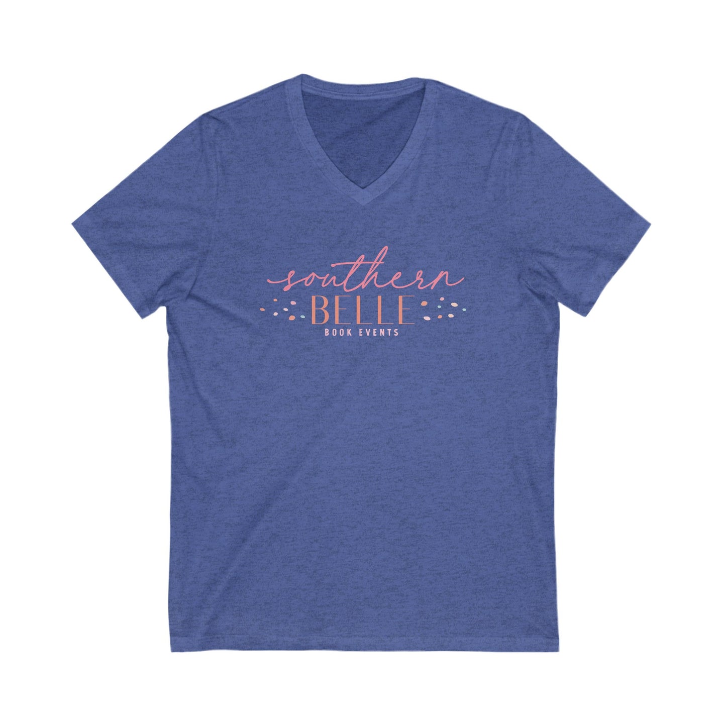 Southern Belle Book Events Unisex Jersey Short Sleeve V-Neck Tee