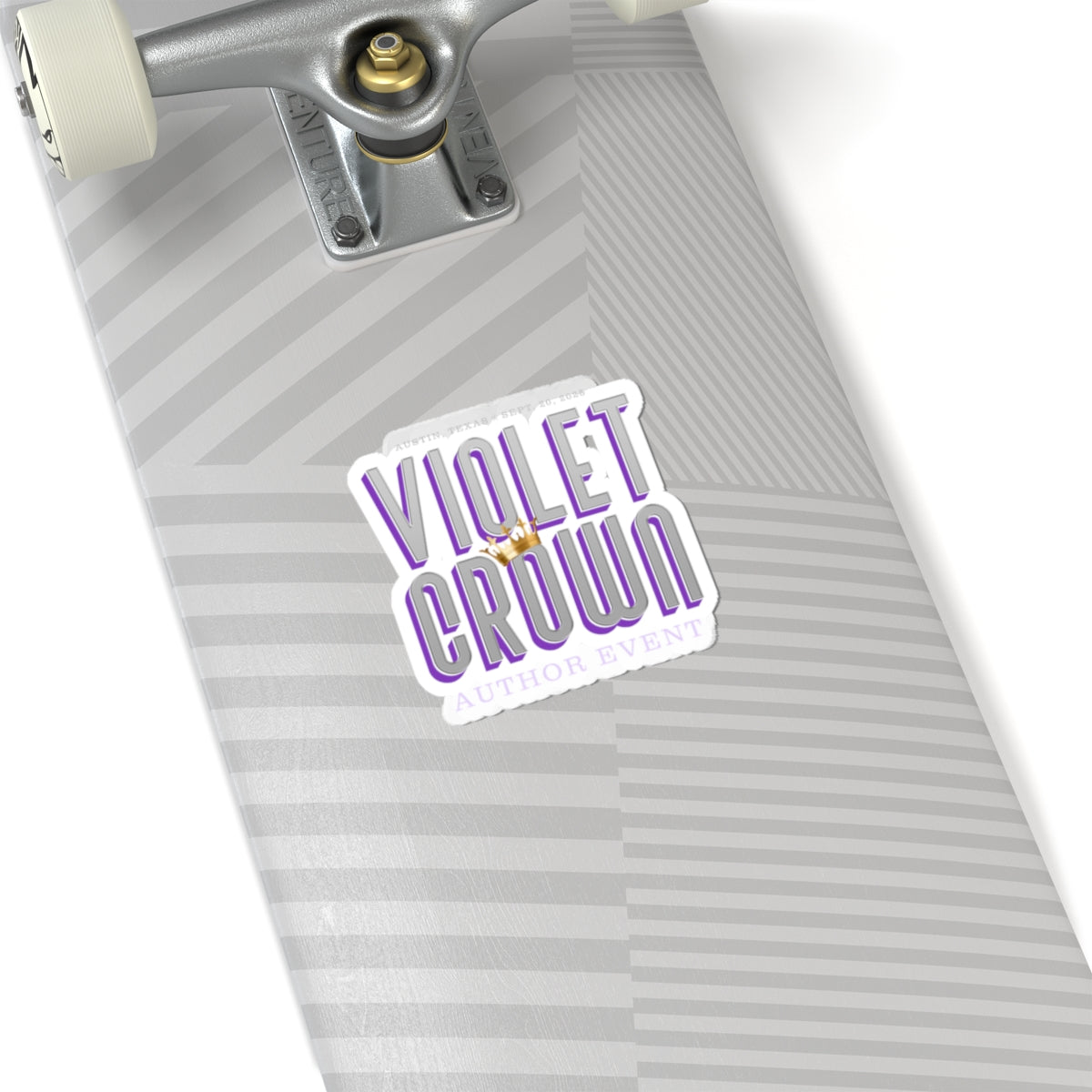 Violet Crown Author Event Stickers