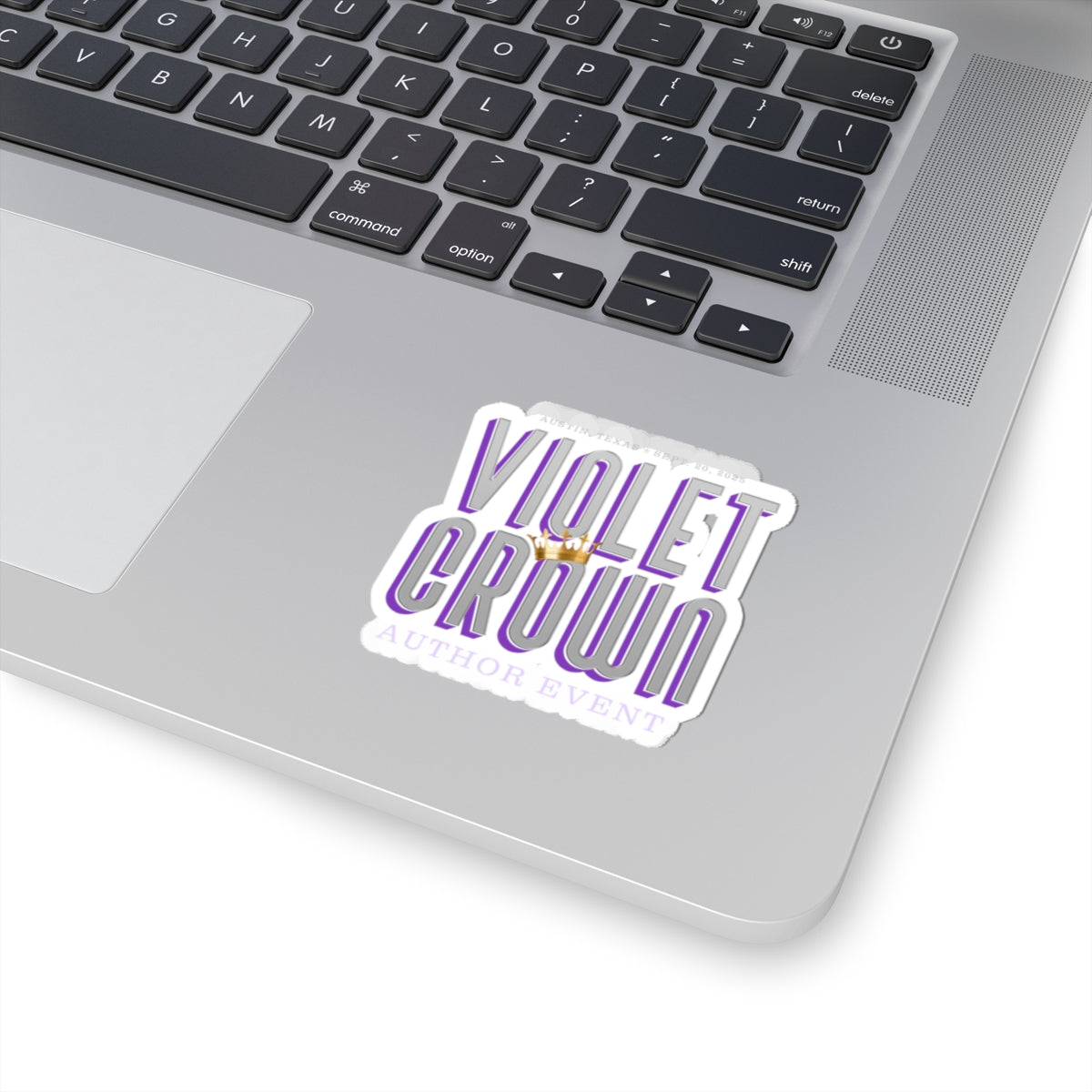 Violet Crown Author Event Stickers