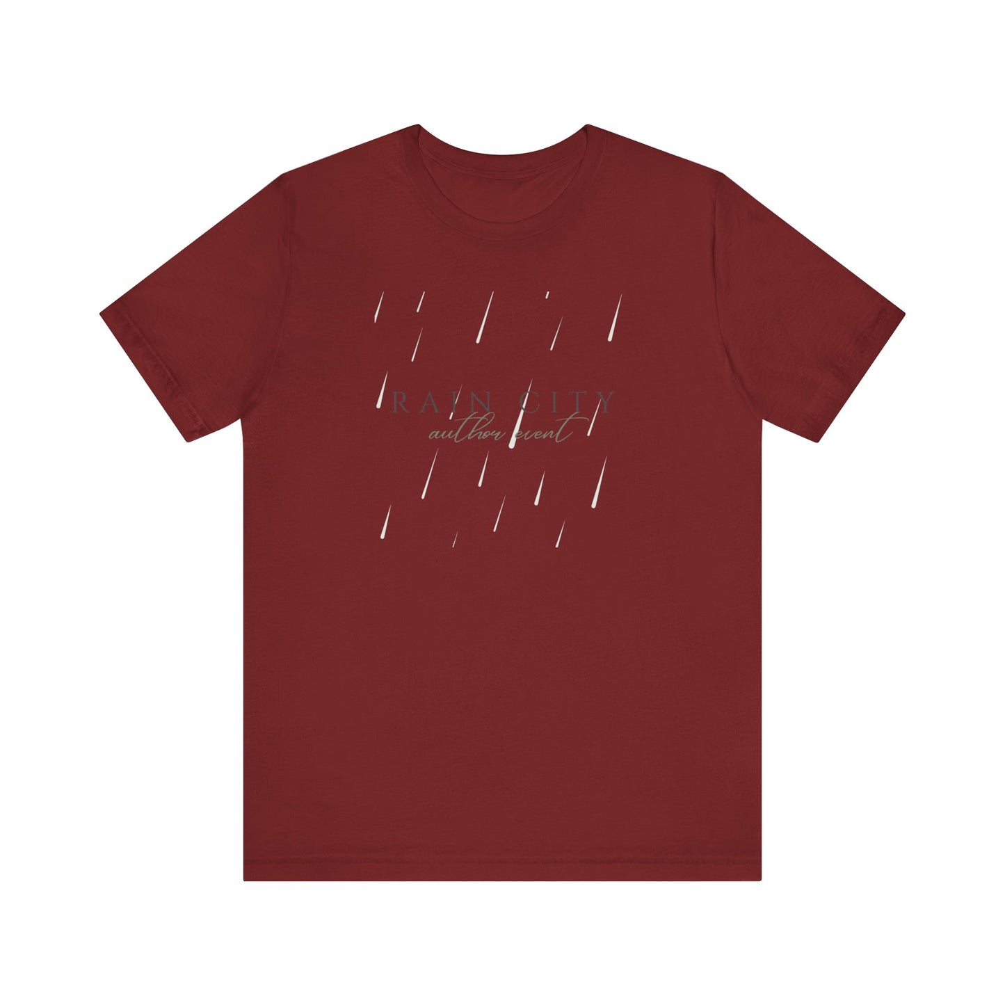 Rain City Author Event Unisex Short Sleeve Tee
