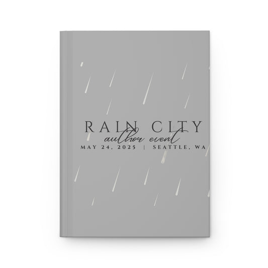 Rain City Author Event Hardcover Journal Matte