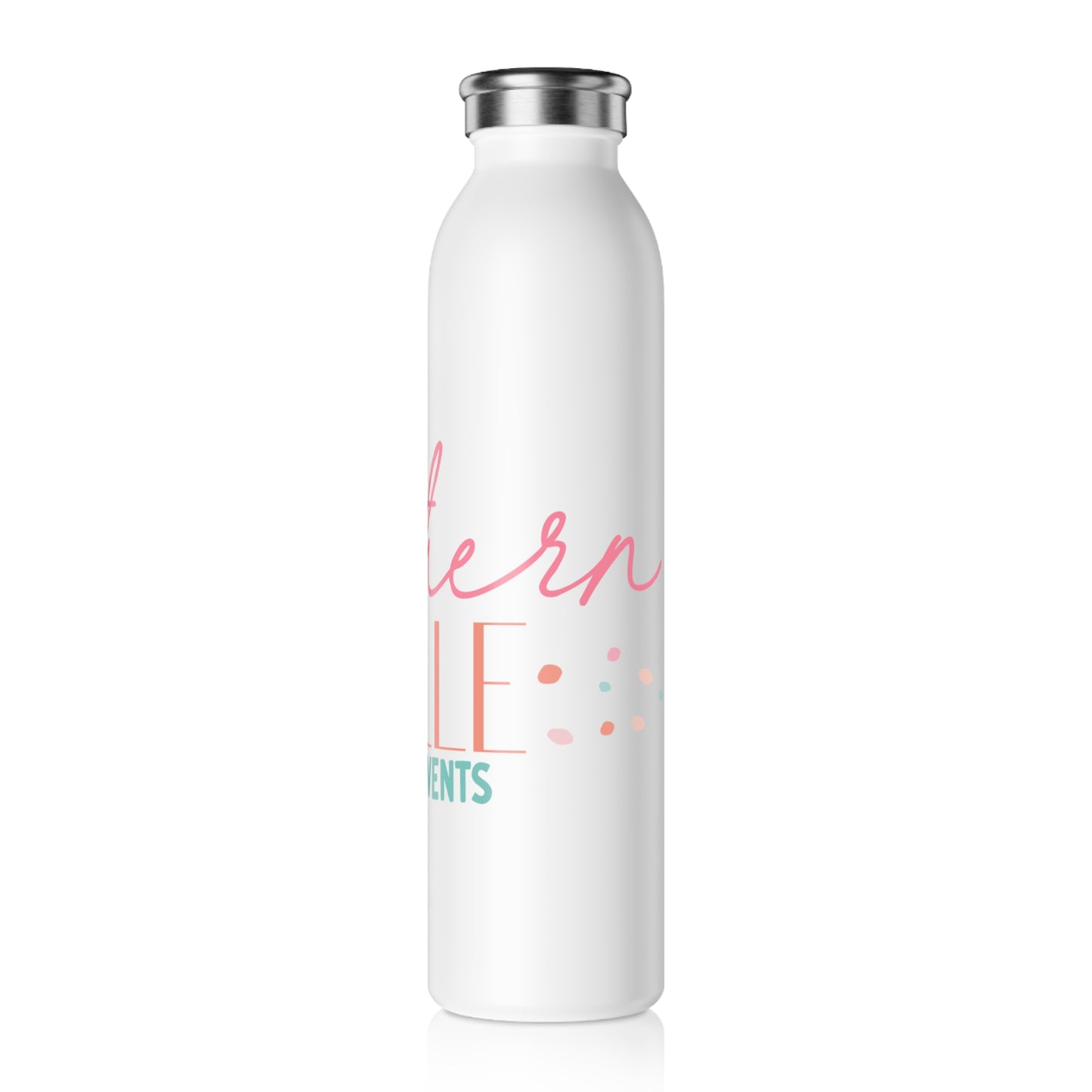 Southern Belle Book Events Slim Water Bottle