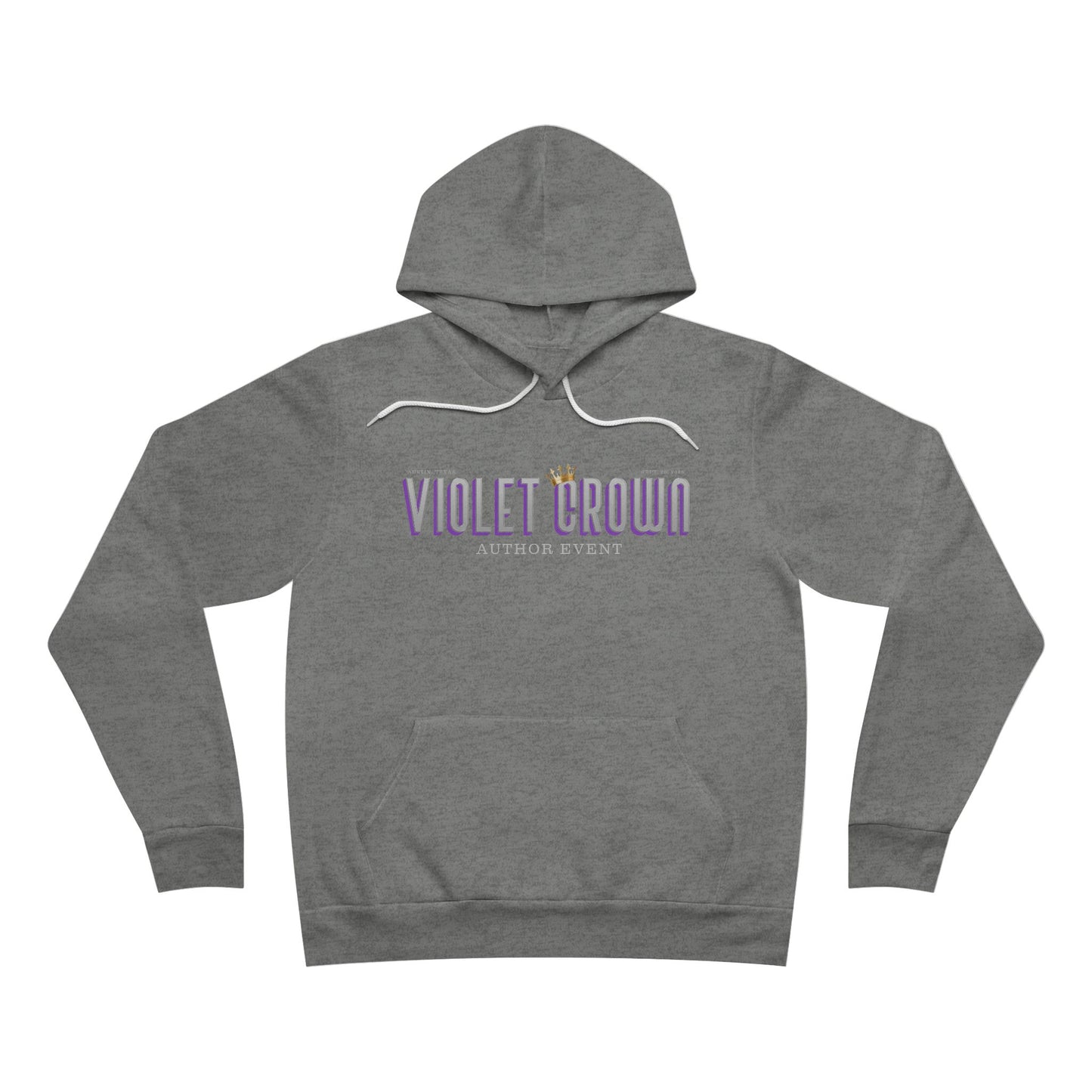 Violet Crown Author Event Unisex Sponge Fleece Pullover Hoodie