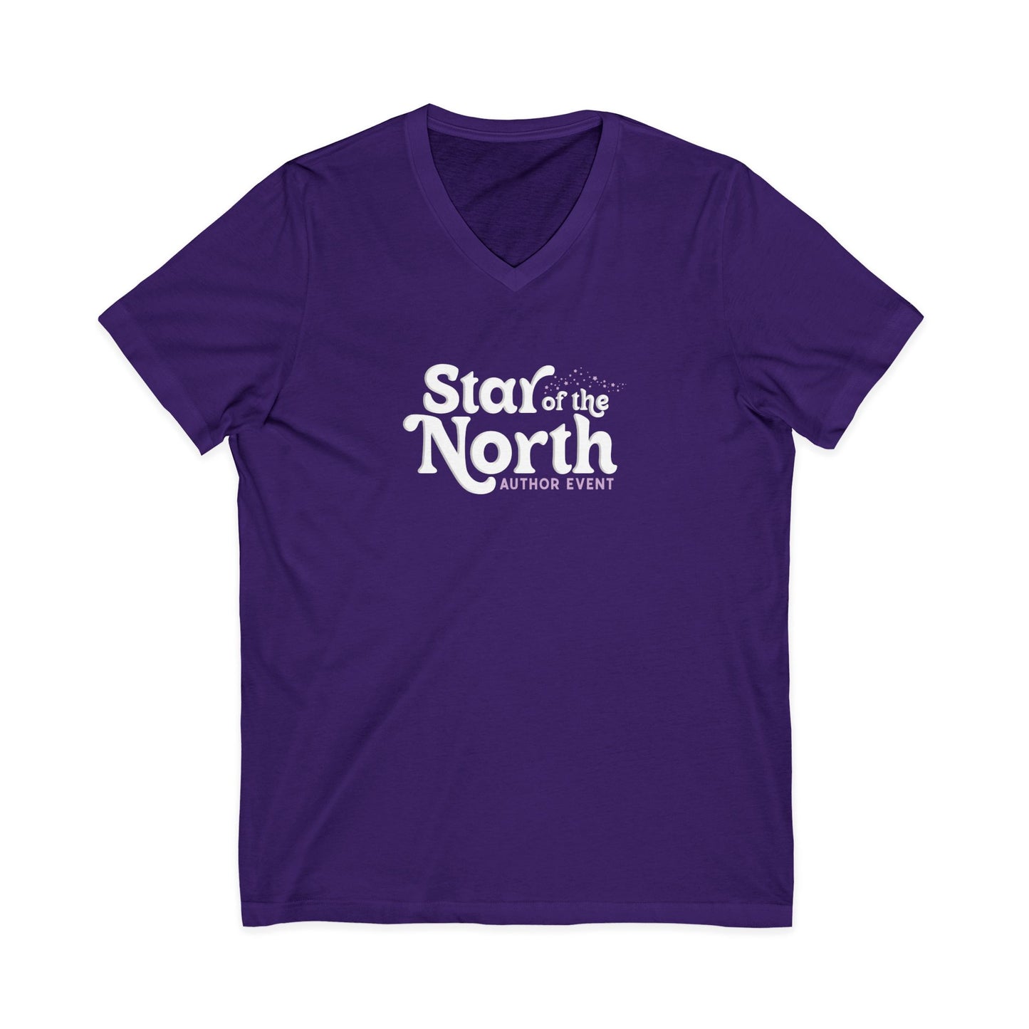 Star of the North Unisex Jersey Short Sleeve V-Neck Tee Version 1