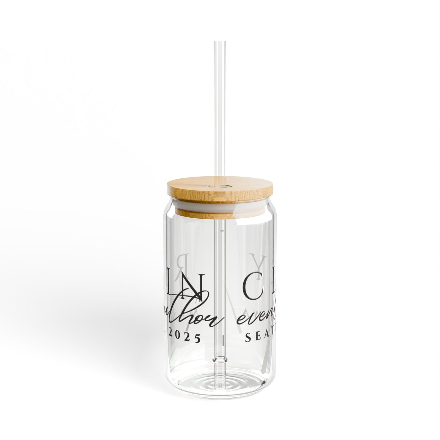 Rain City Author Event Sipper Glass, 16oz