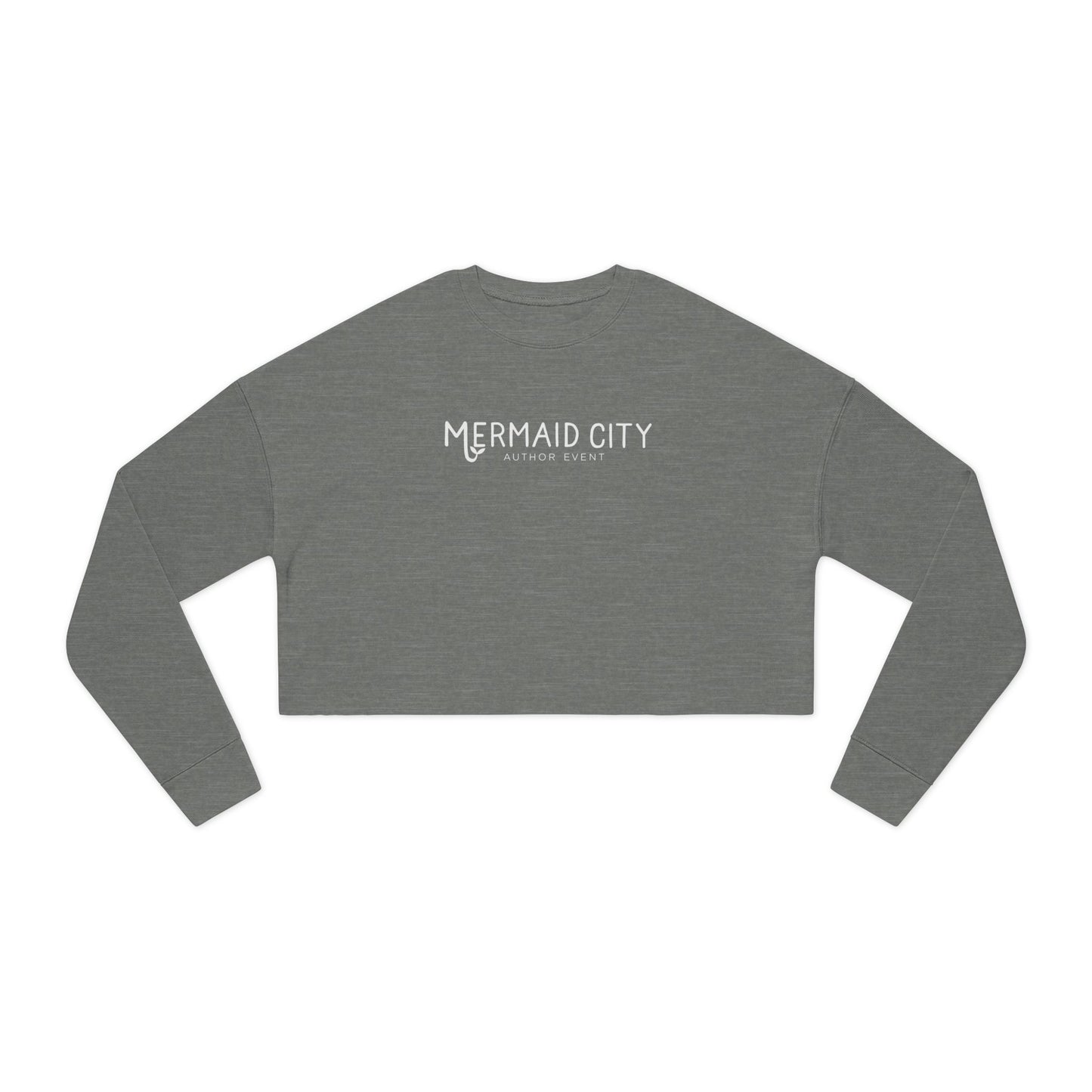 Mermaid City Author Event Cropped Sweatshirt