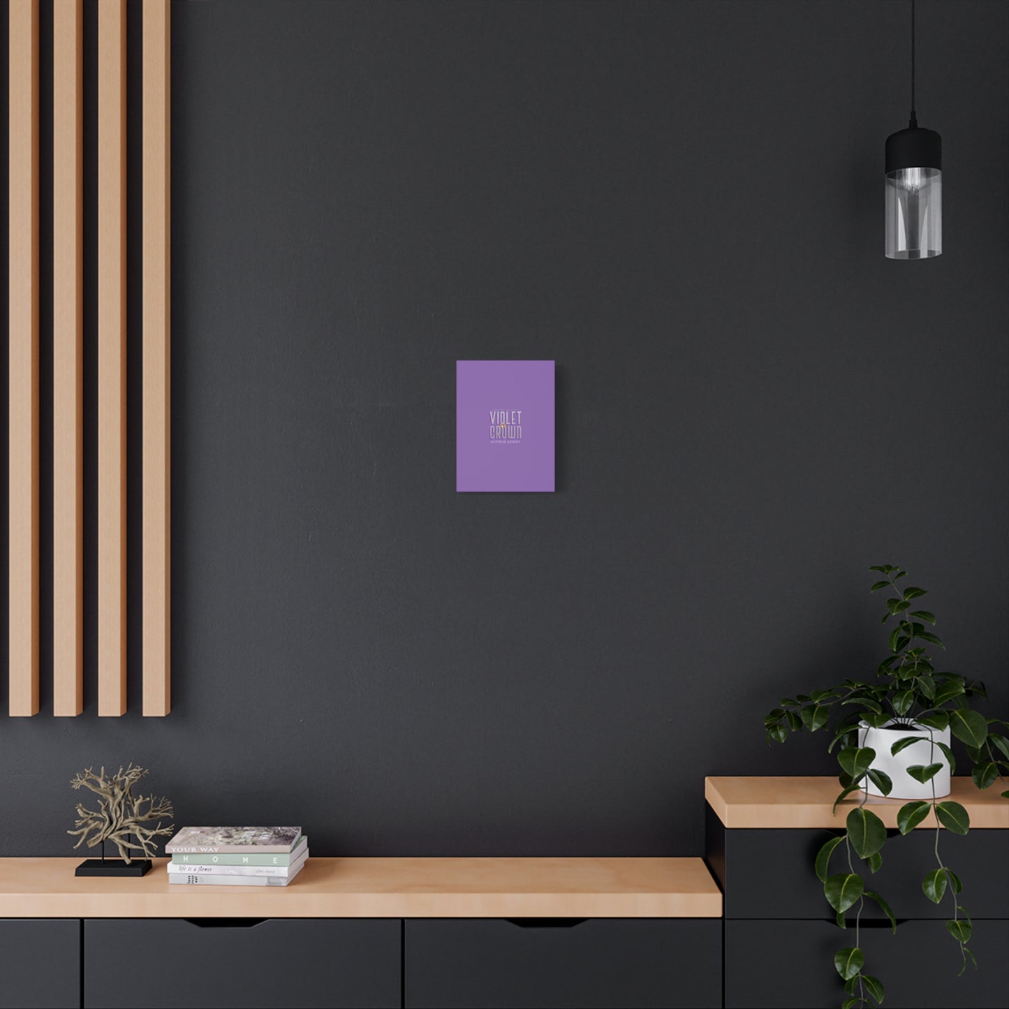 Violet Crown Author Event Canvas