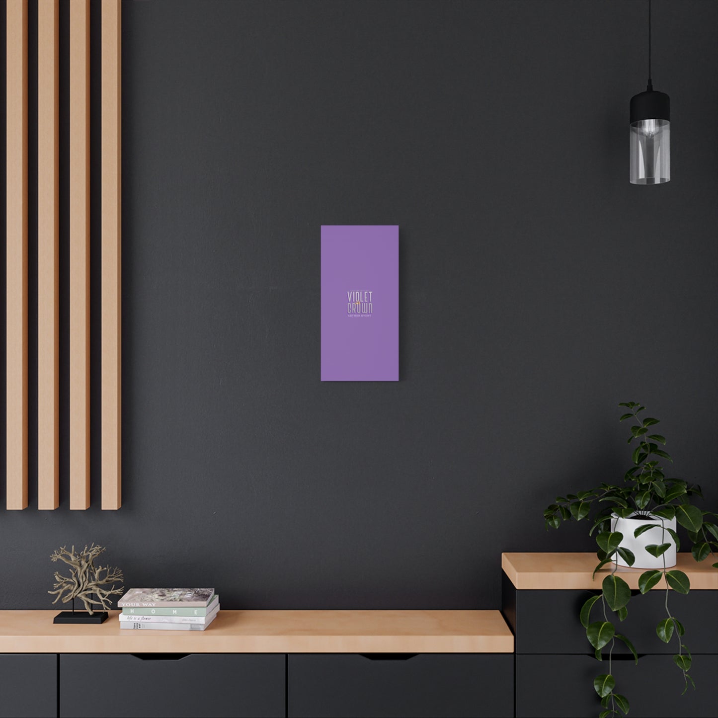 Violet Crown Author Event Canvas