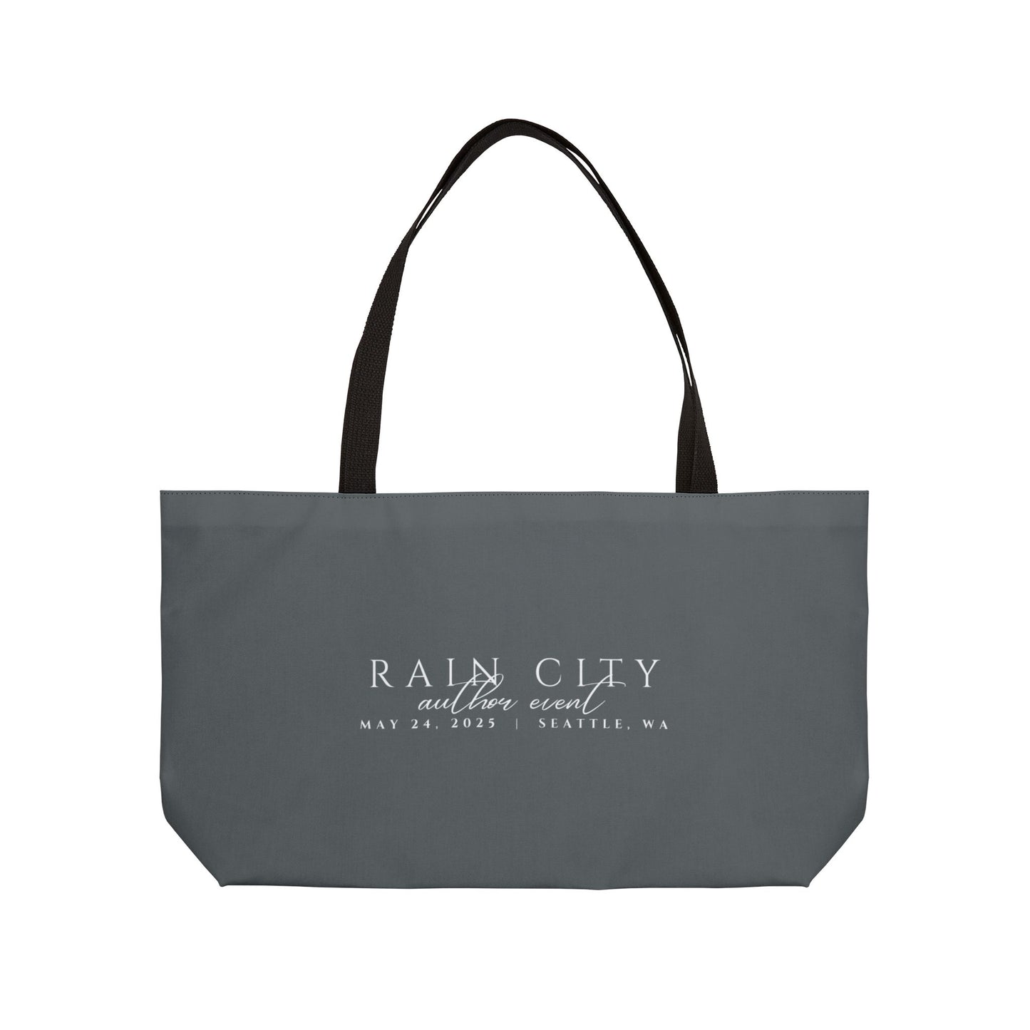 Rain City Author Event Weekender Tote Bag