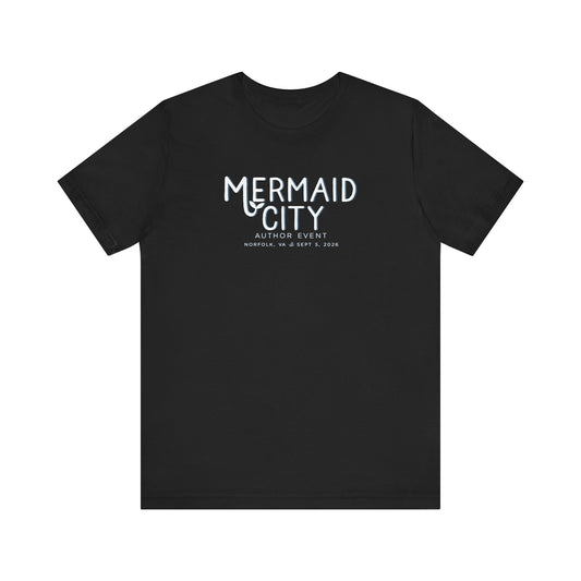Mermaid City Author Event Unisex Short Sleeve Tee