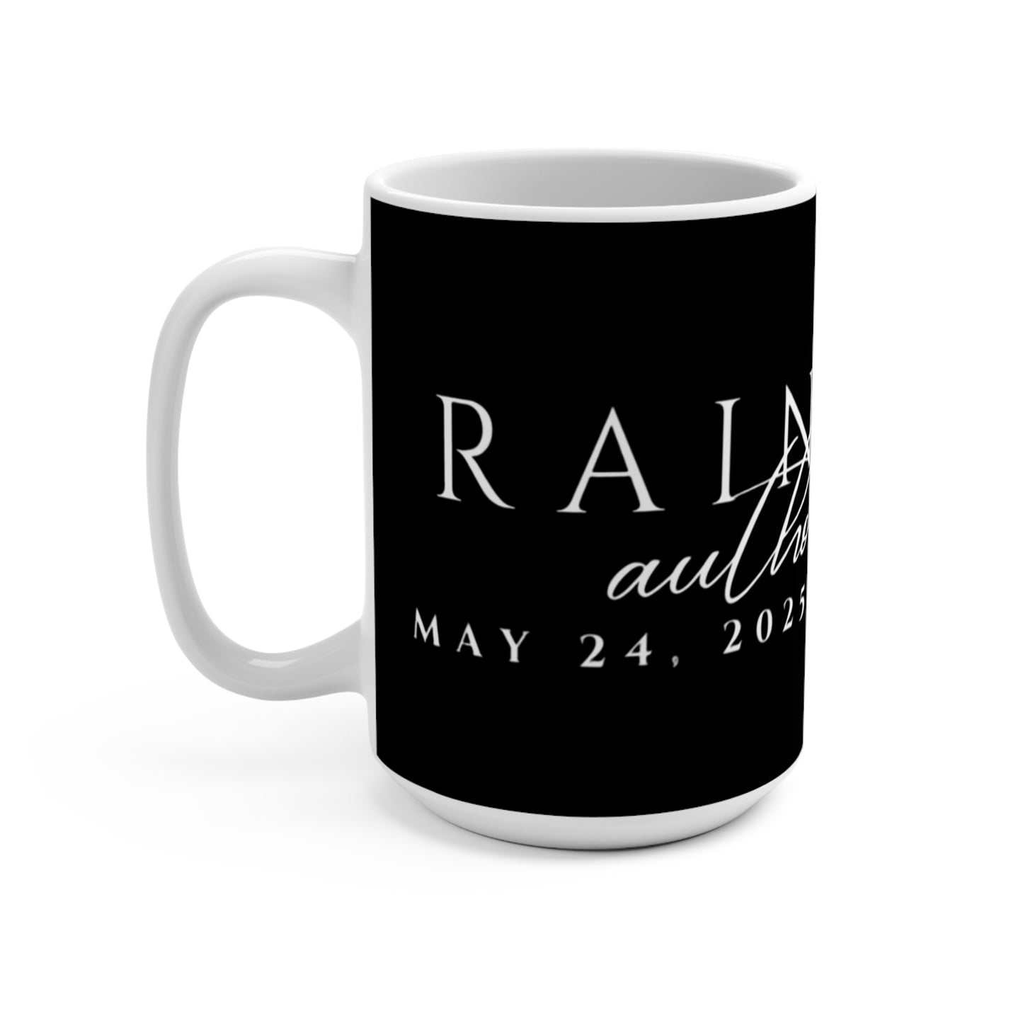 Rain City Author Event 15 oz Mug Version 1