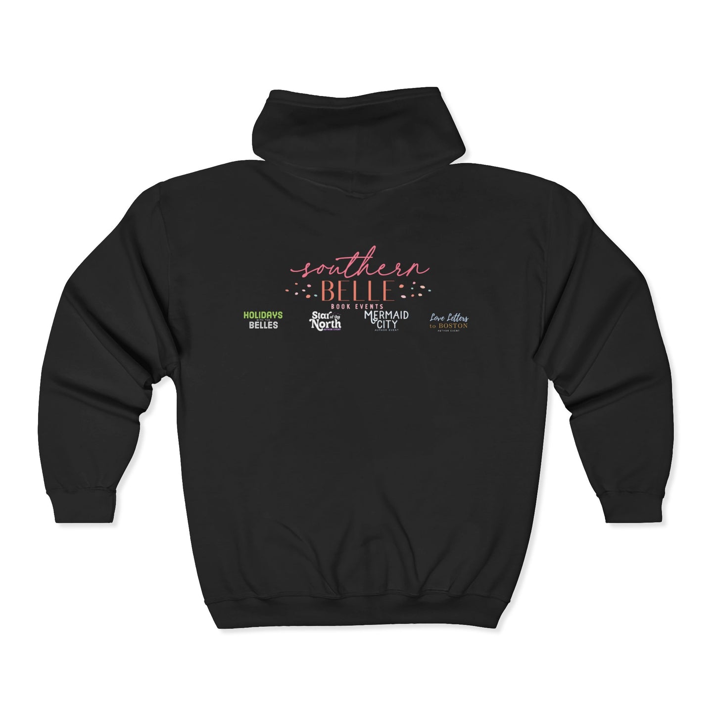 2026 Southern Belle Book Events Zip Hoodie - Cozy Unisex Sweatshirt for Book Lovers