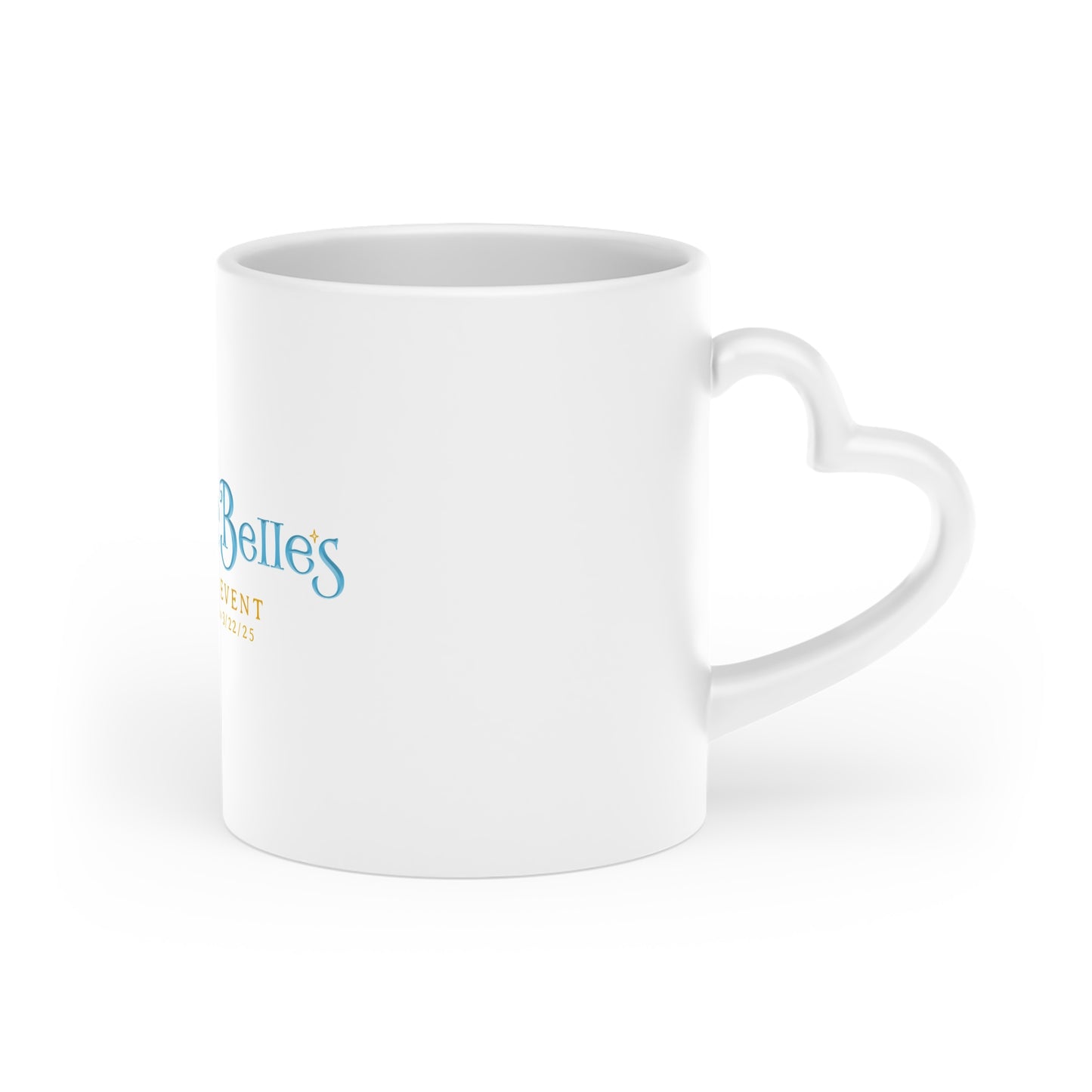 Magic with the Belles Heart-Shaped Mug