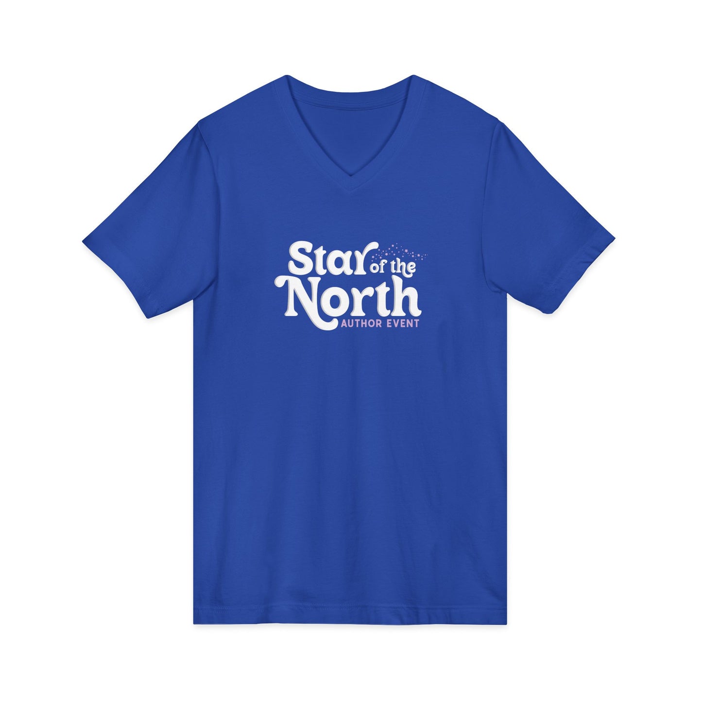 Star of the North Unisex Jersey Short Sleeve V-Neck Tee Version 1