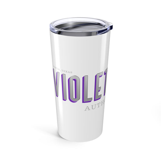 Violet Crown Author Event Tumbler 20oz