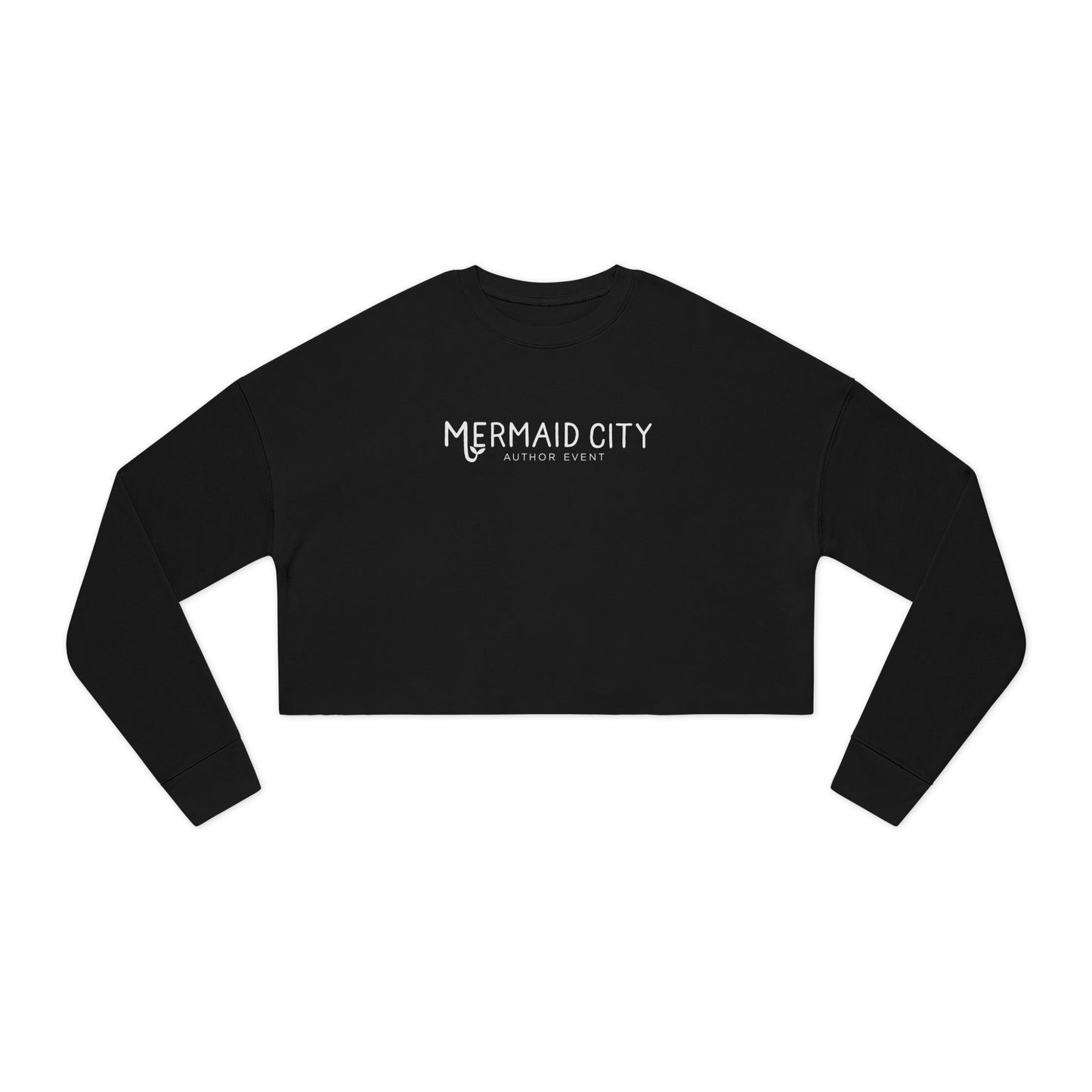Mermaid City Author Event Cropped Sweatshirt